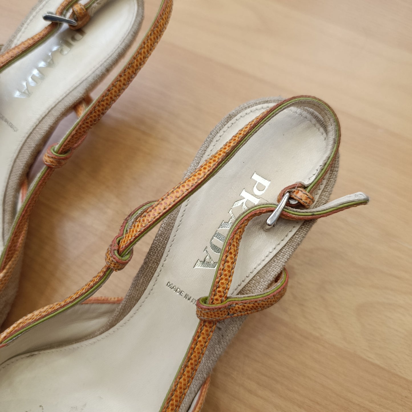 Sandali Prada arancione n*37.5