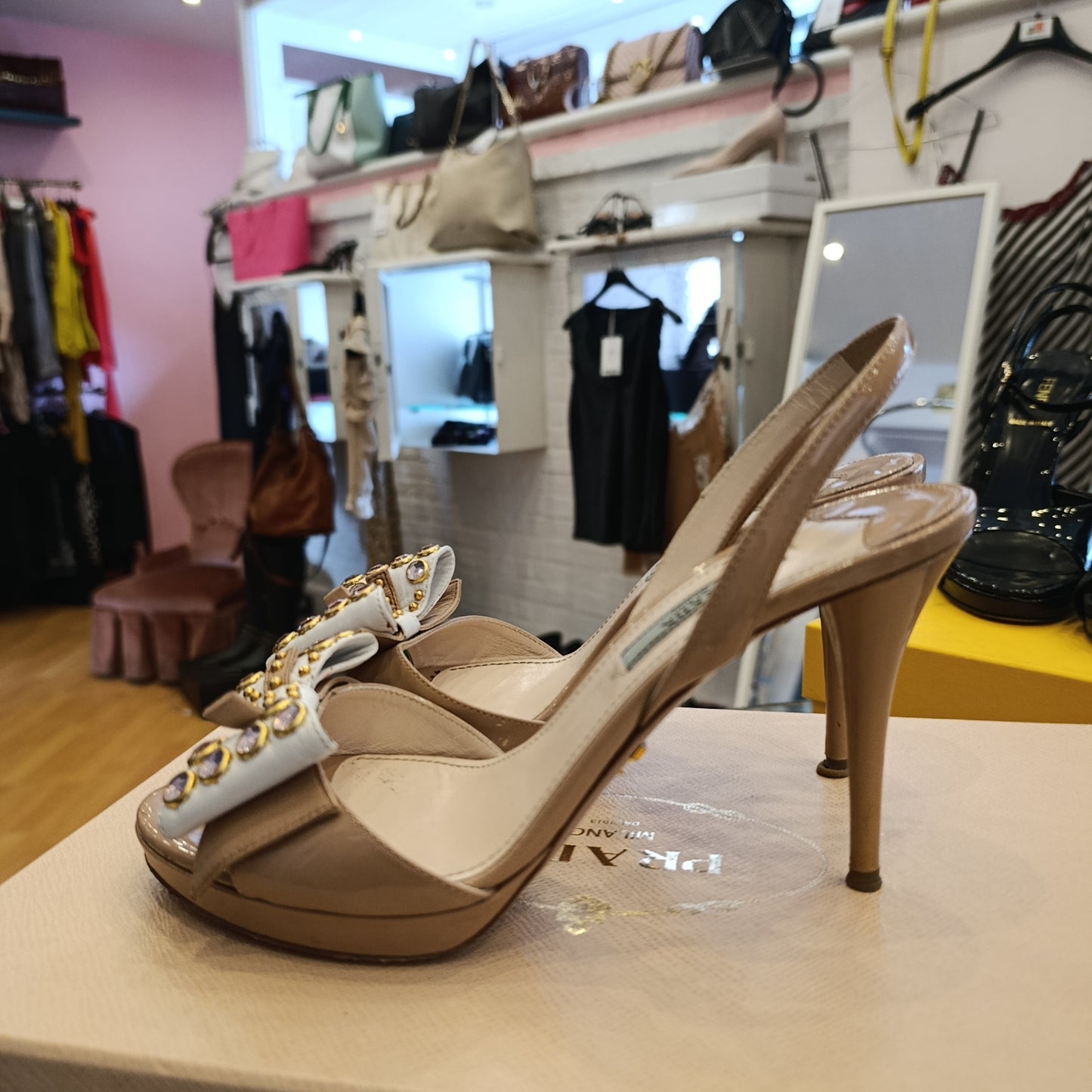 Tacchi Prada n*36 nude