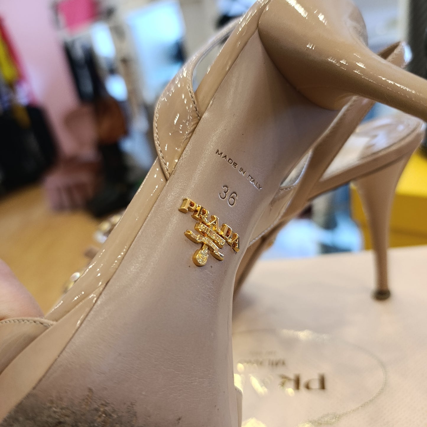 Tacchi Prada n*36 nude