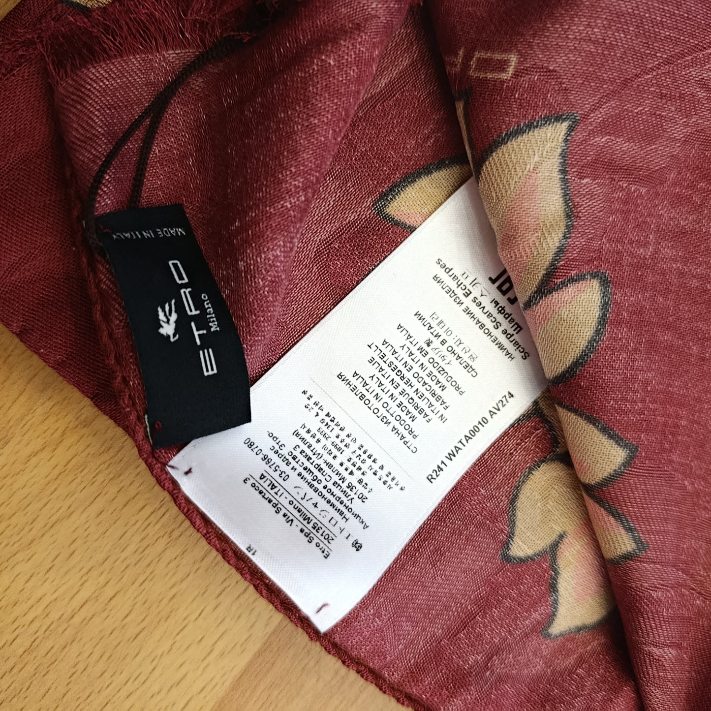 Sciarpa Etro nuovo
