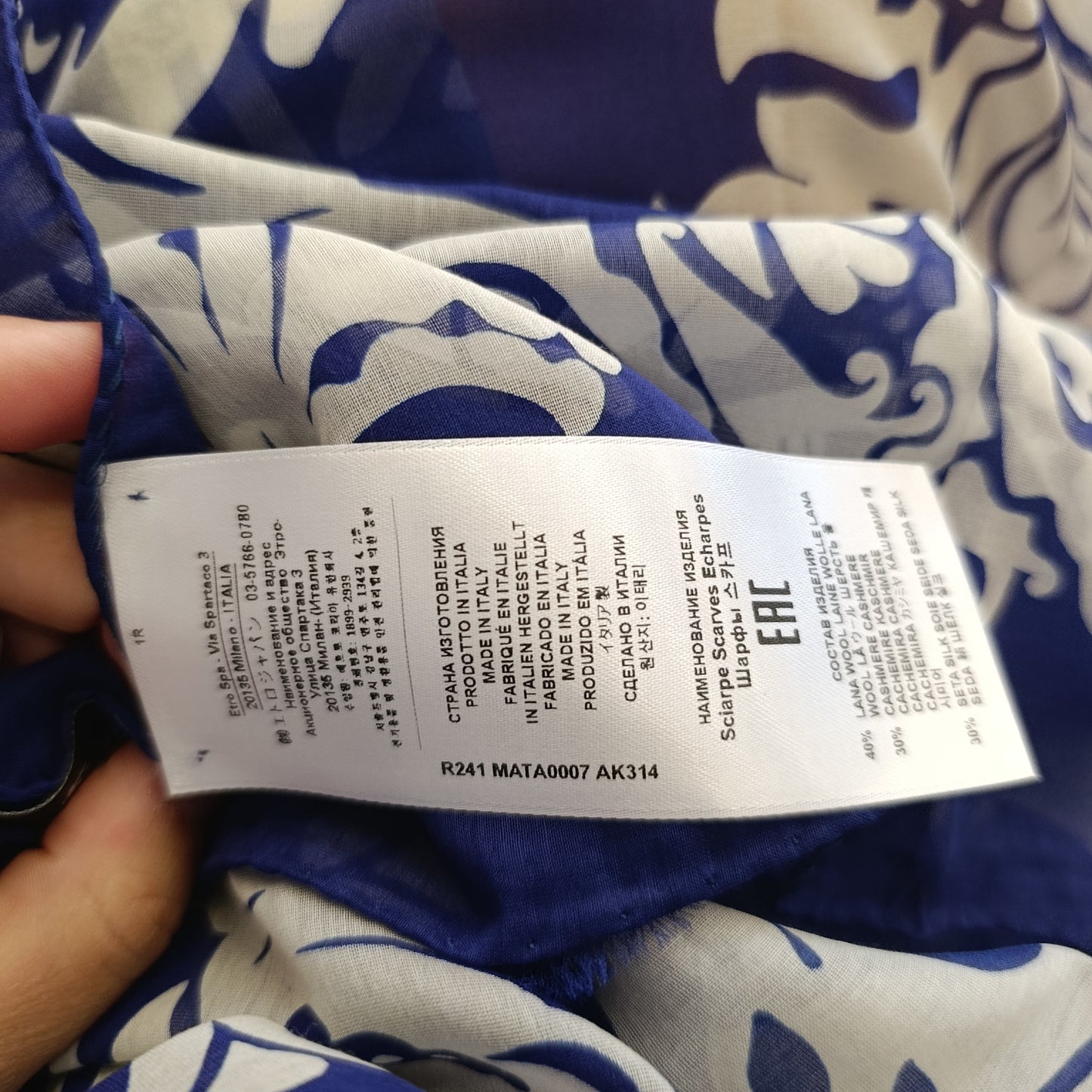 Maxi sciarpa Etro