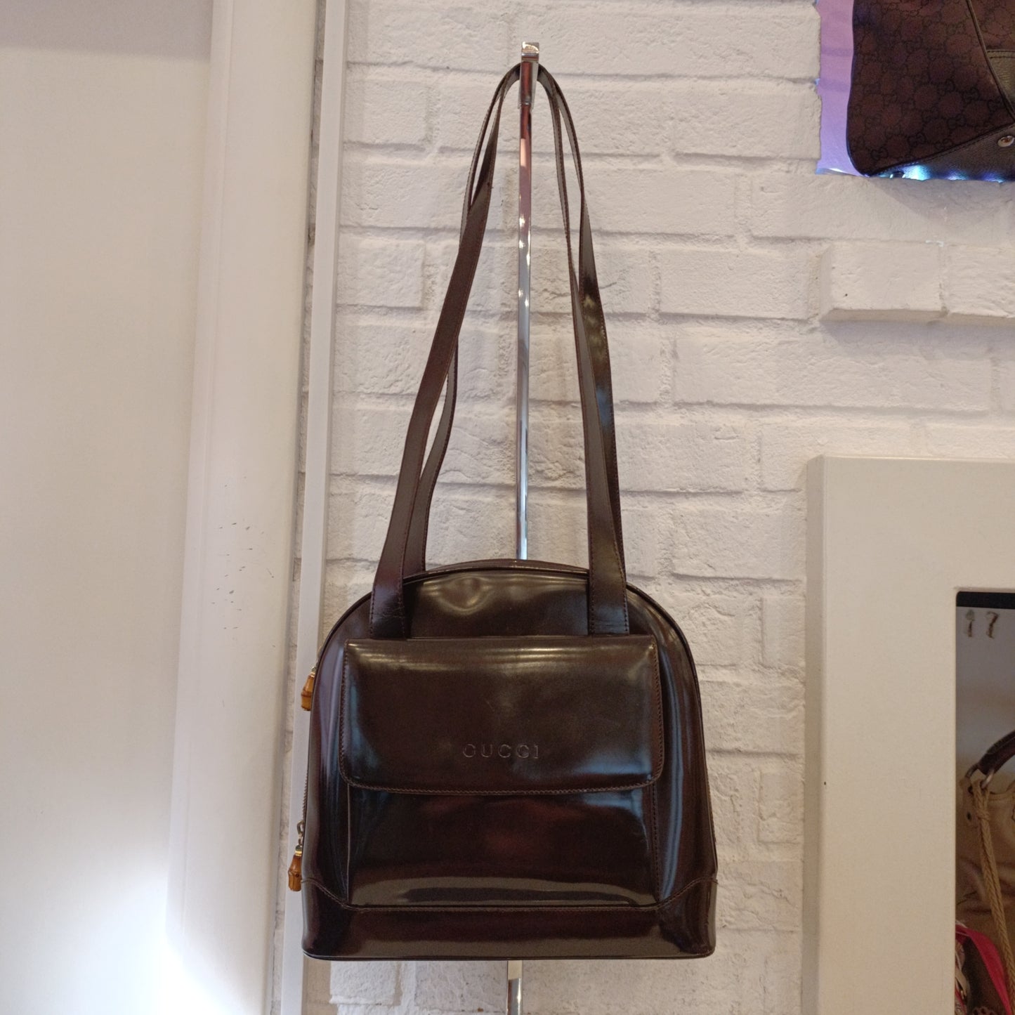 Borsa vintage Gucci bamboo
