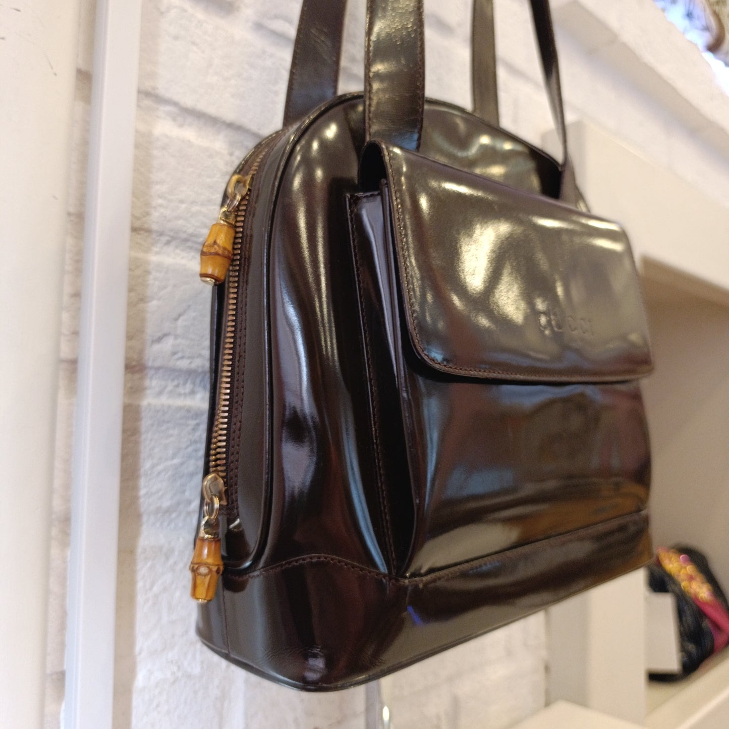 Borsa vintage Gucci bamboo