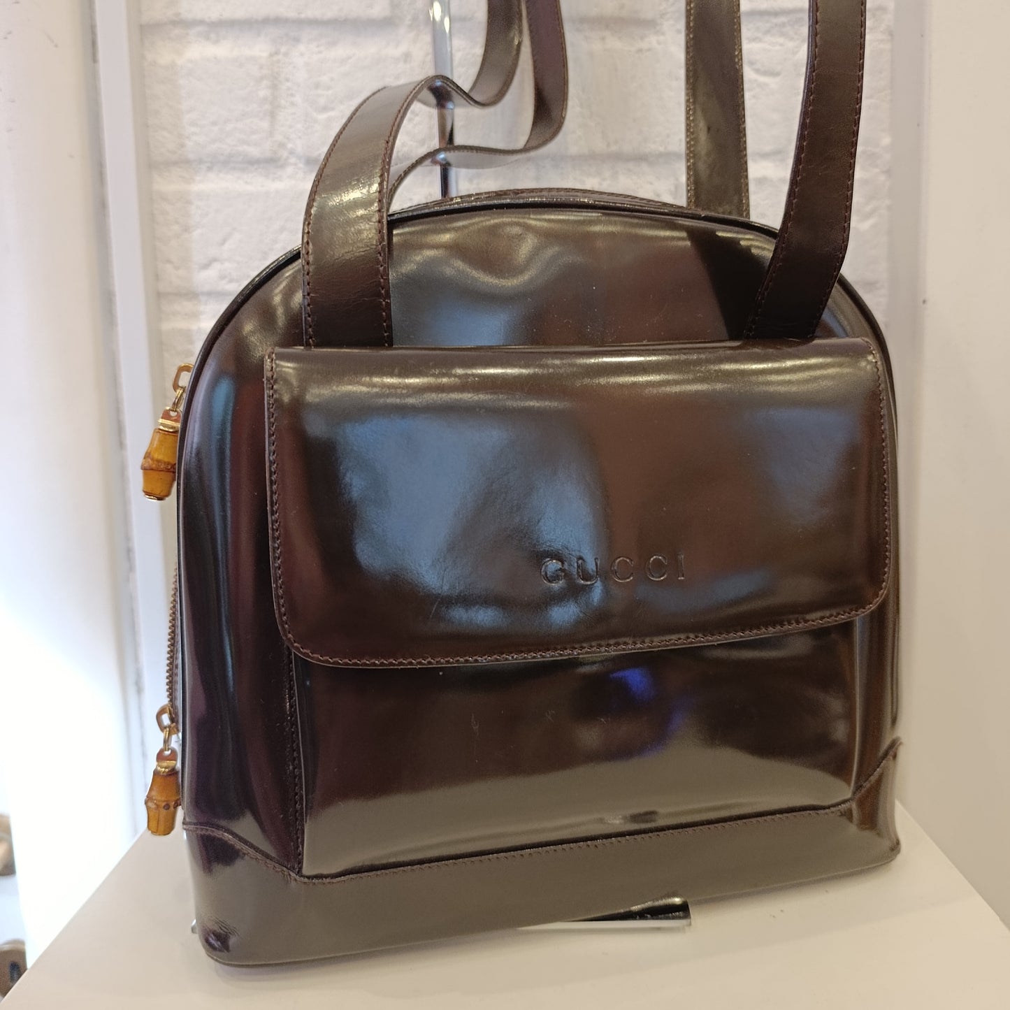 Borsa vintage Gucci bamboo