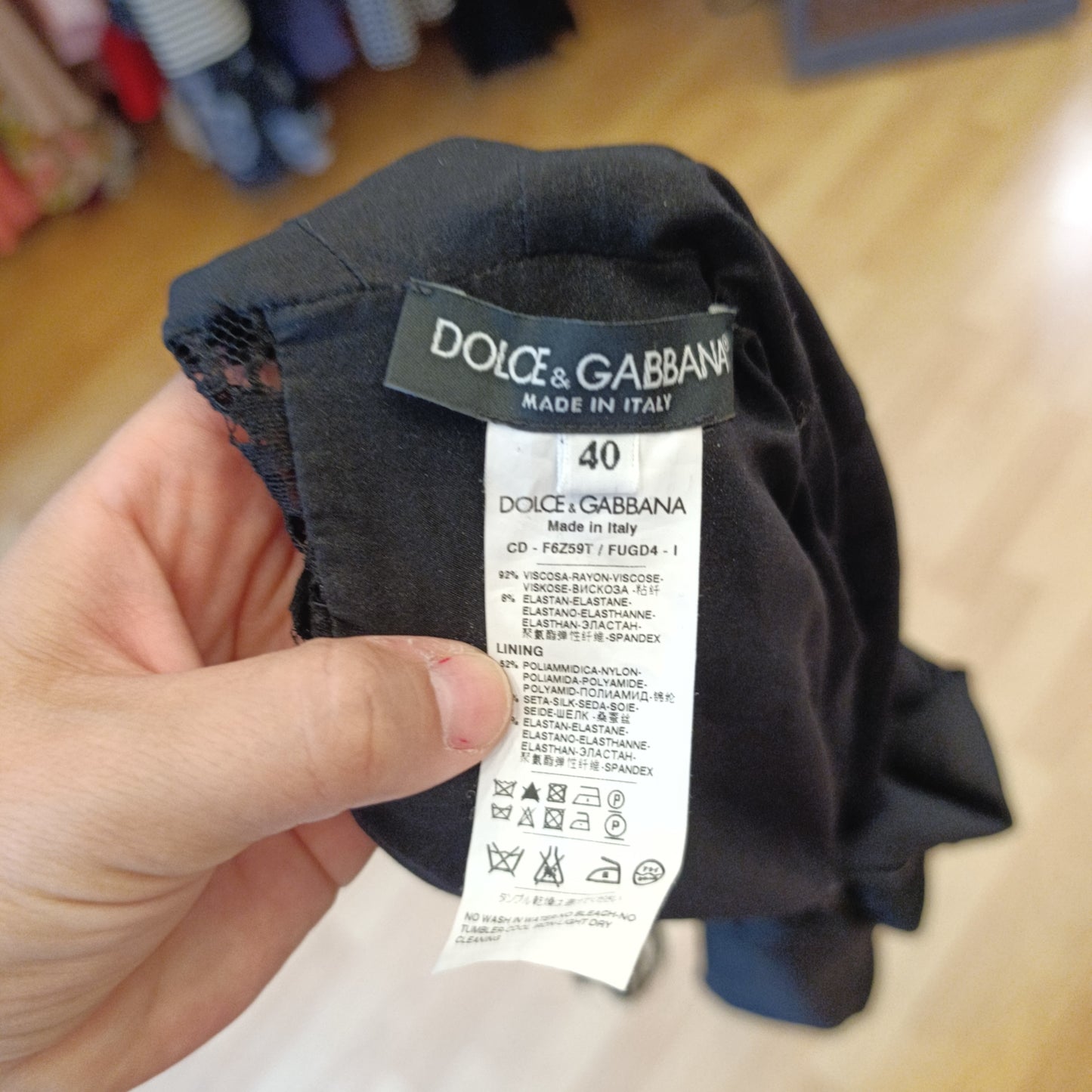 Abito dolce&gabbana tubino tg40
