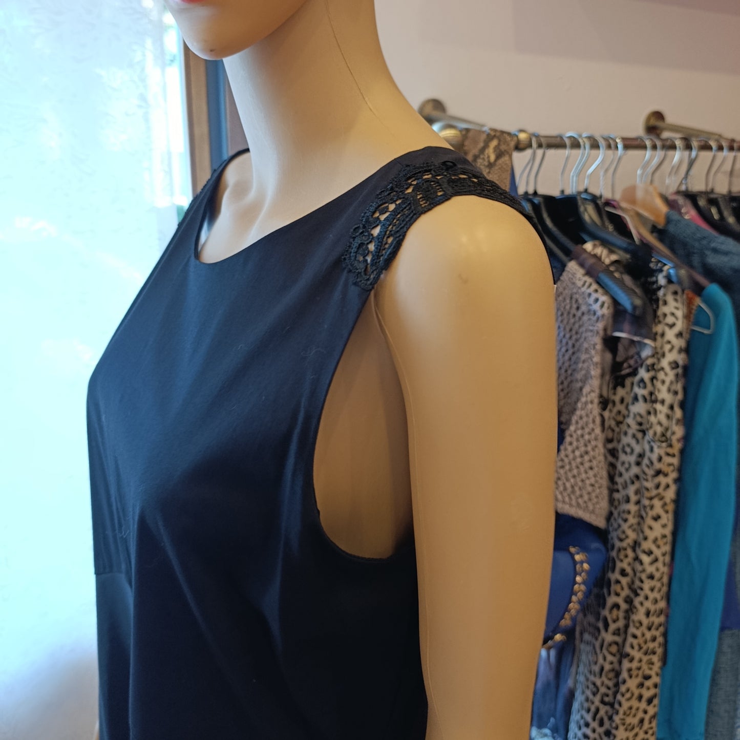 Abito Herno tg XL inserto pizzo