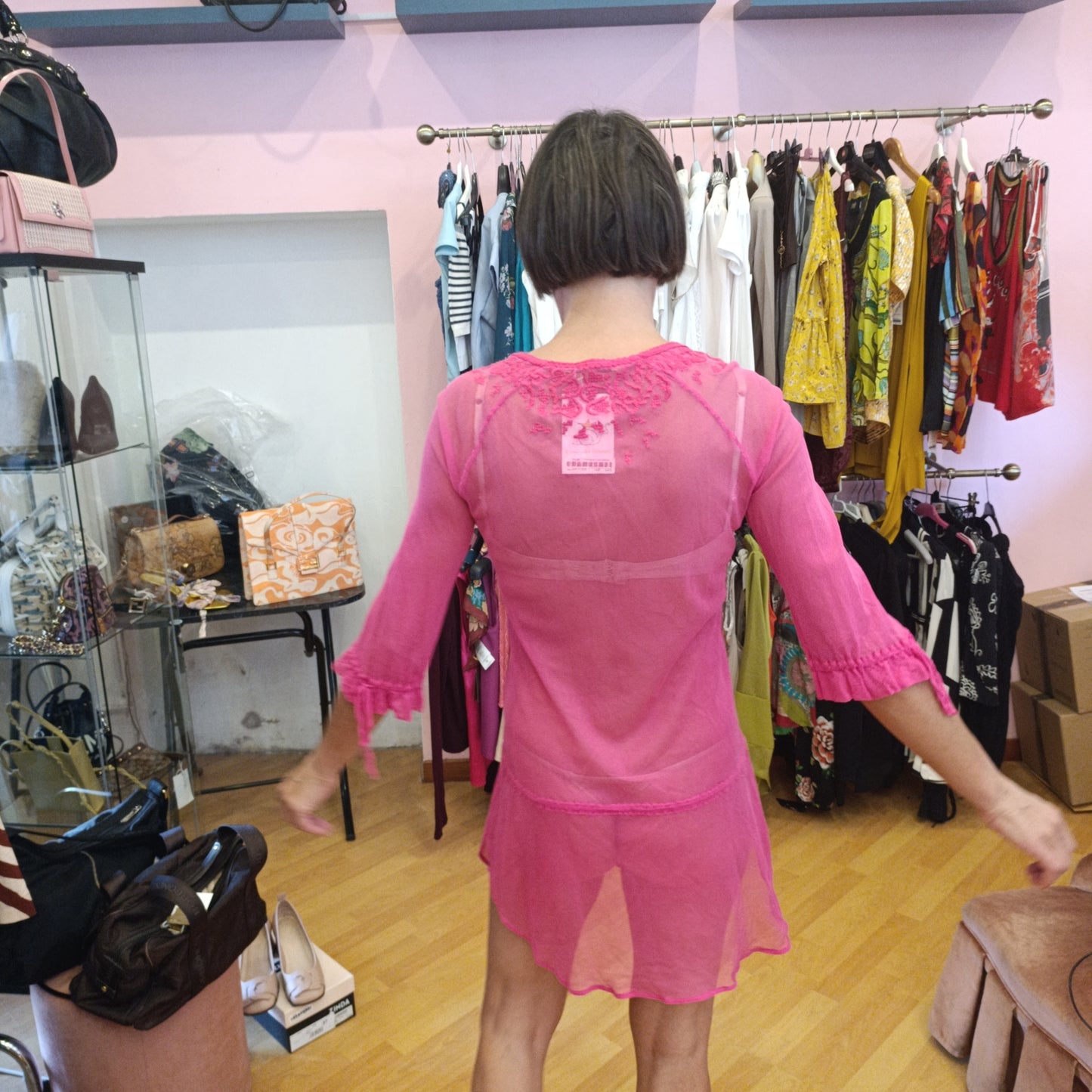 Prendisole Scervino fucsia tg S/M