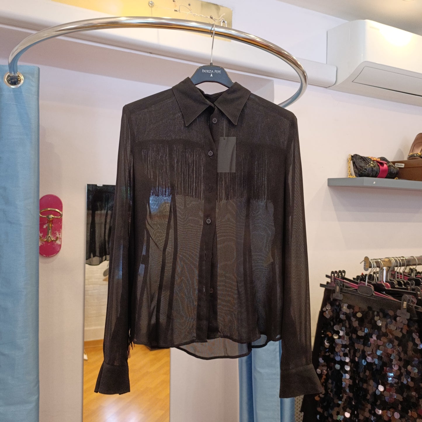 Camicia Moschino frange tg 42