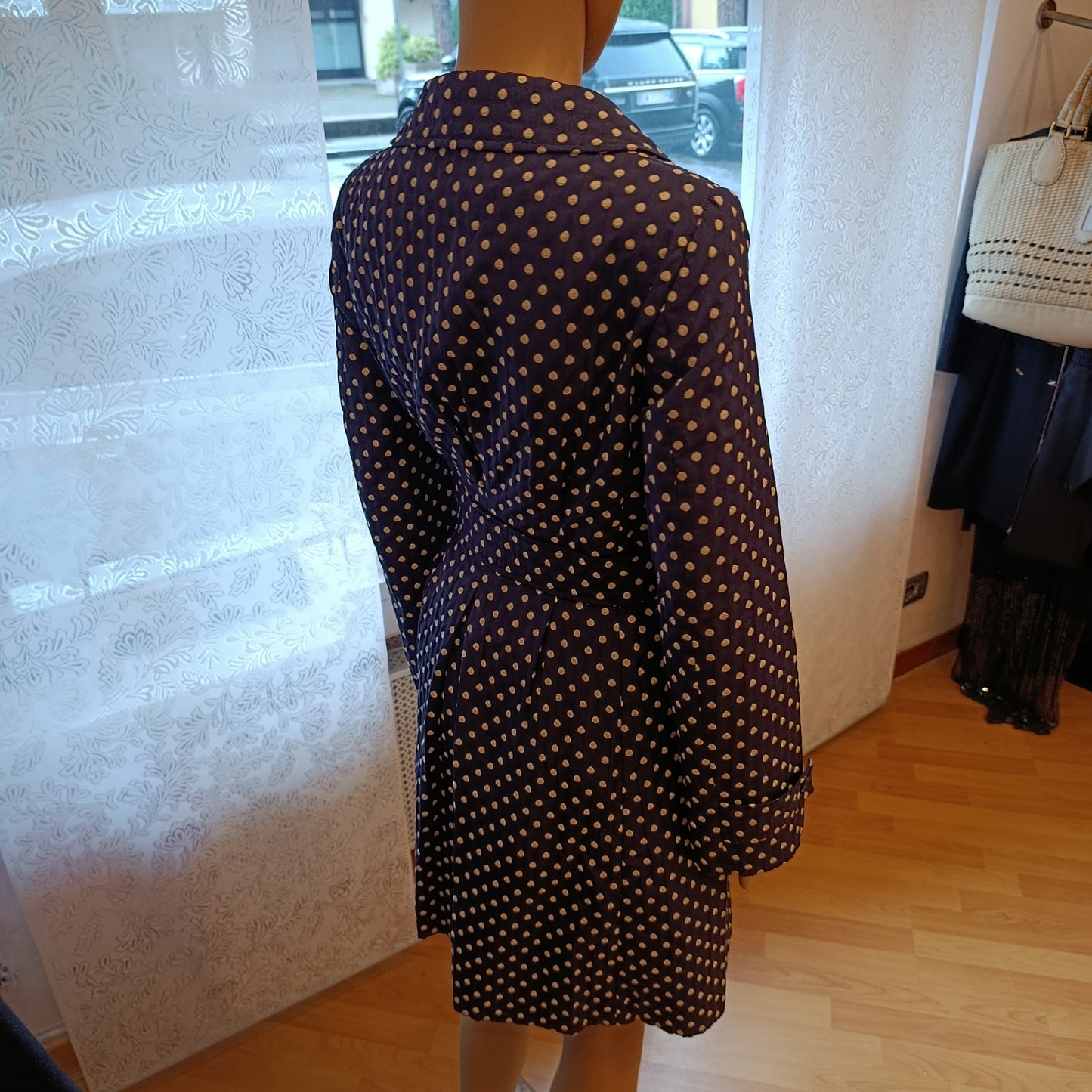 Trench Moschino pois tg 42