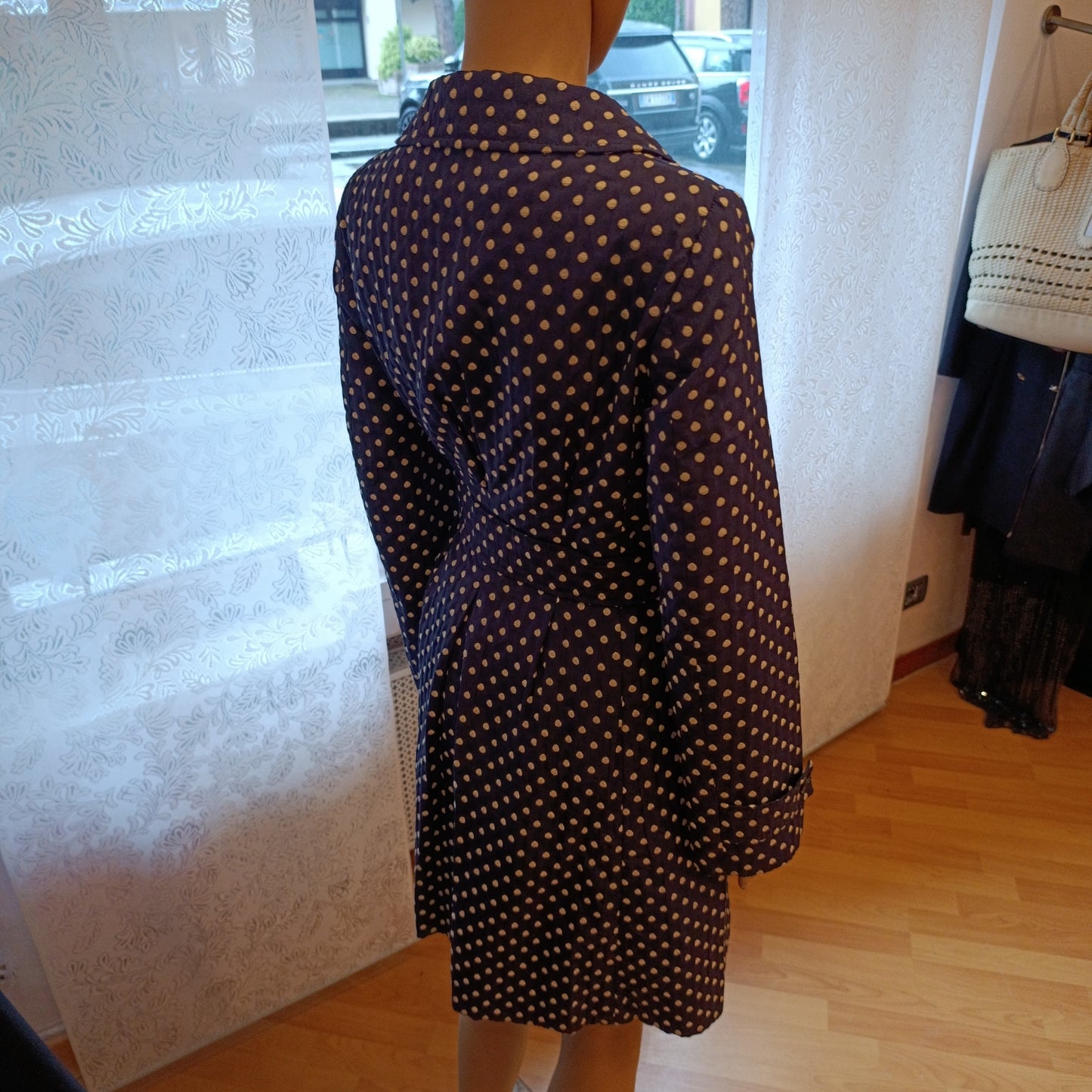 Trench Moschino pois tg 42