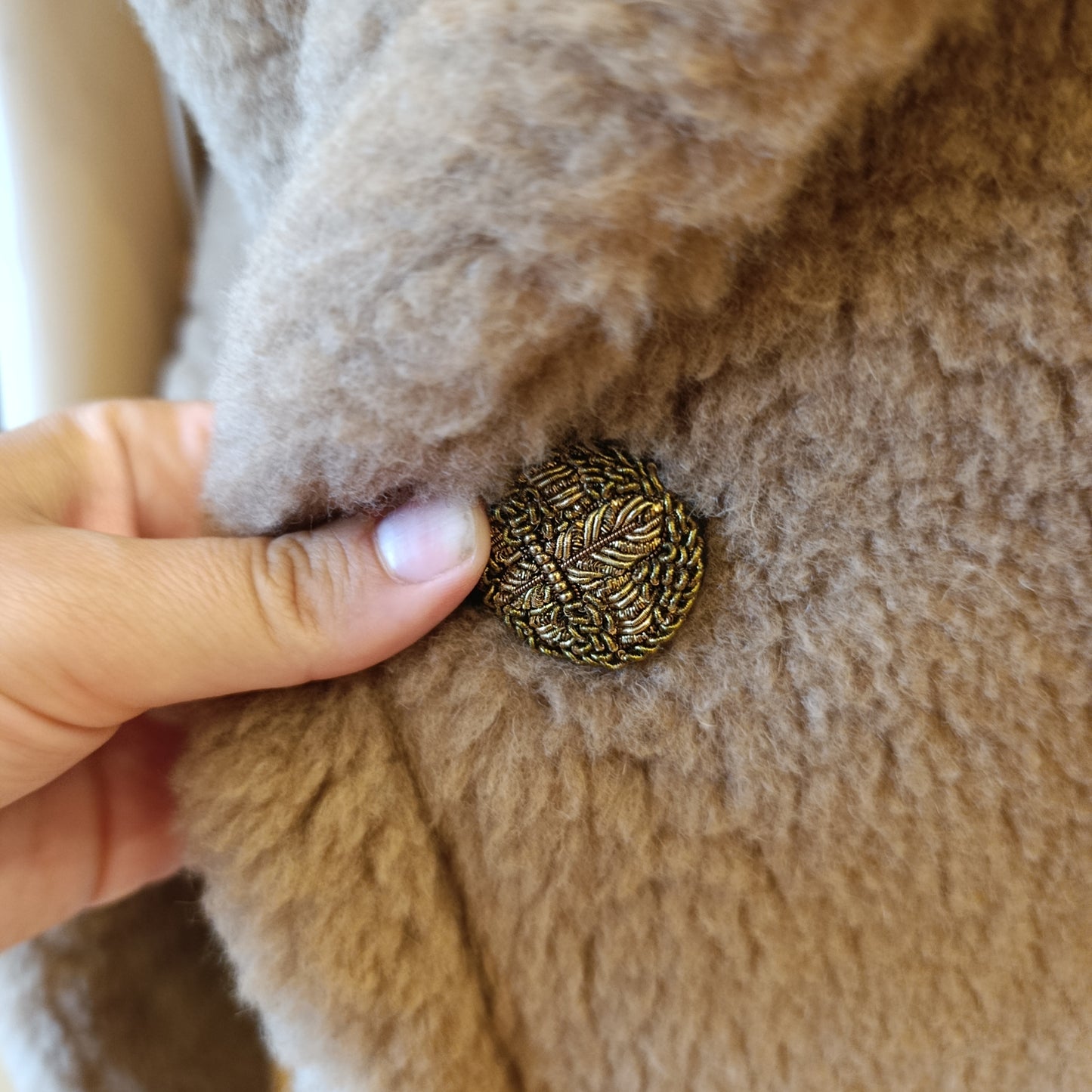 Teddy MaxMara tg Xs + muffole