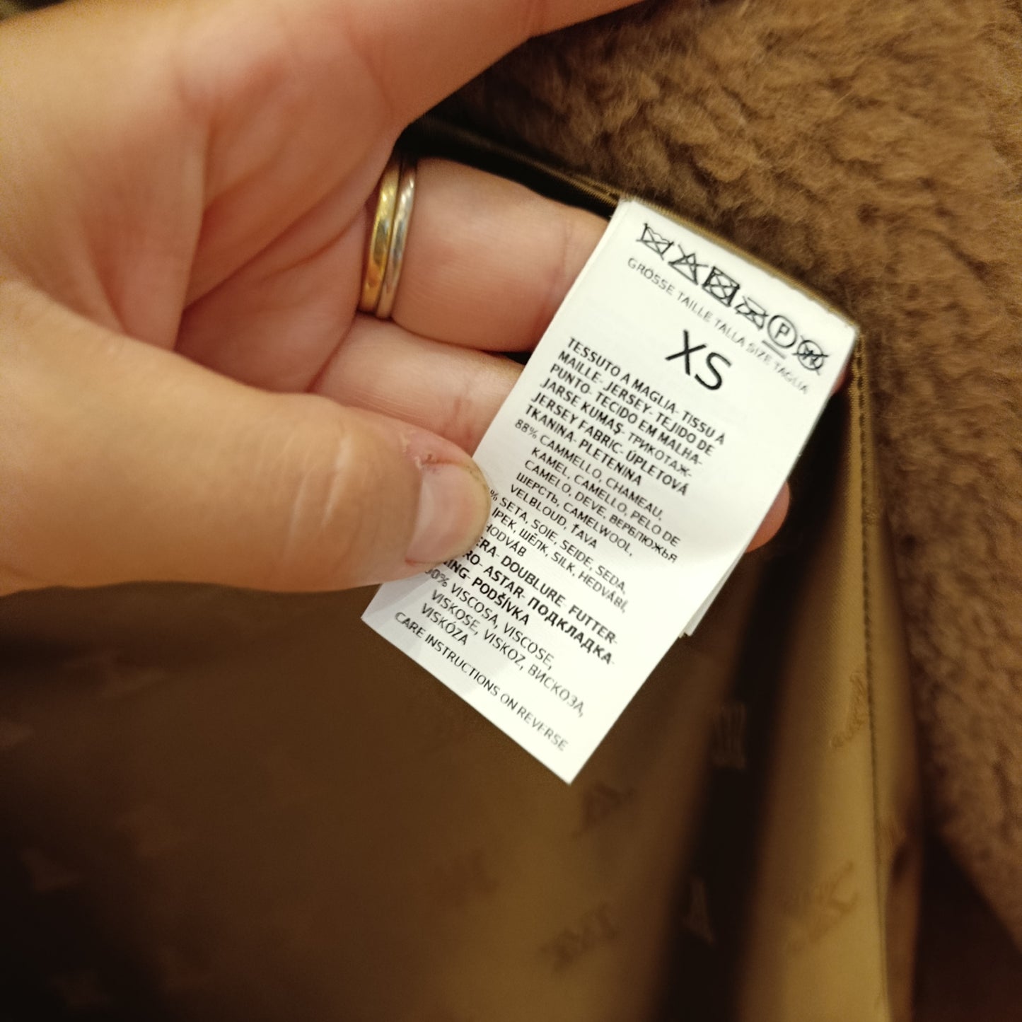 Teddy MaxMara tg Xs + muffole