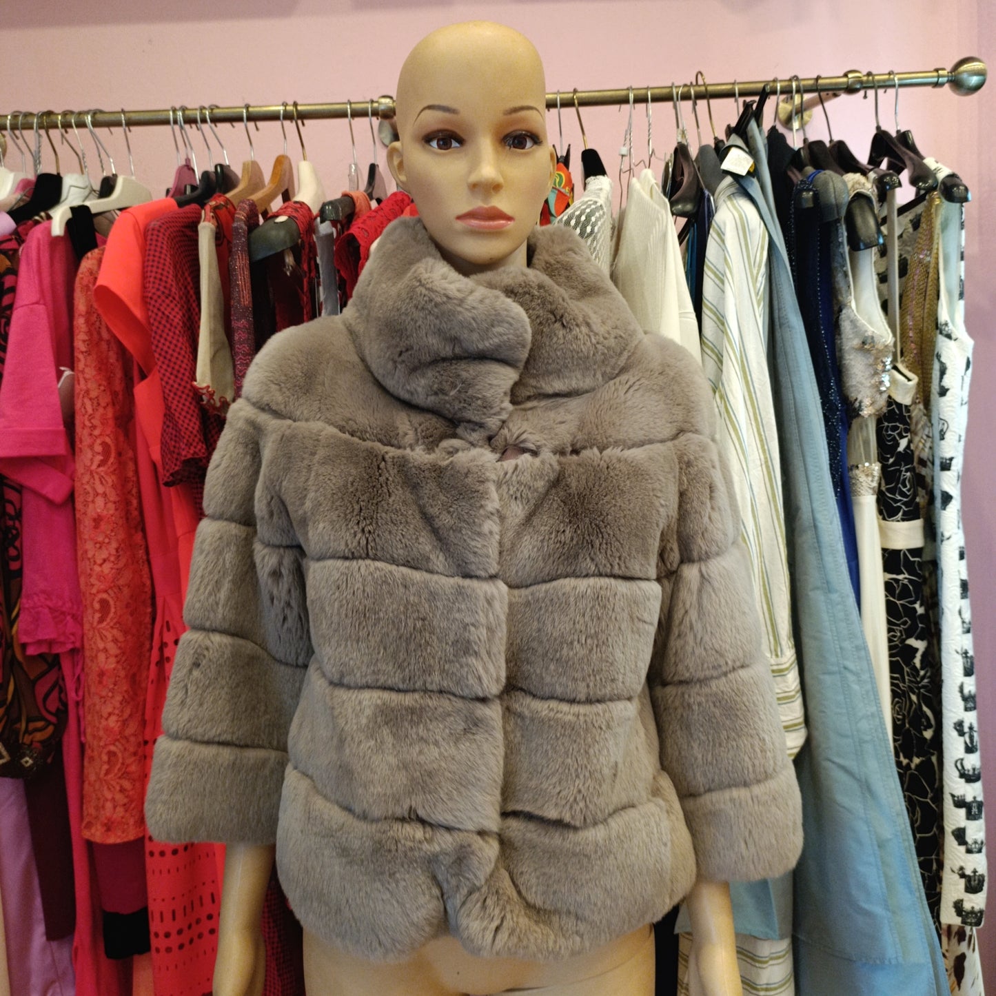 Pelliccia Lapin tg 42 S.W.O.R.D