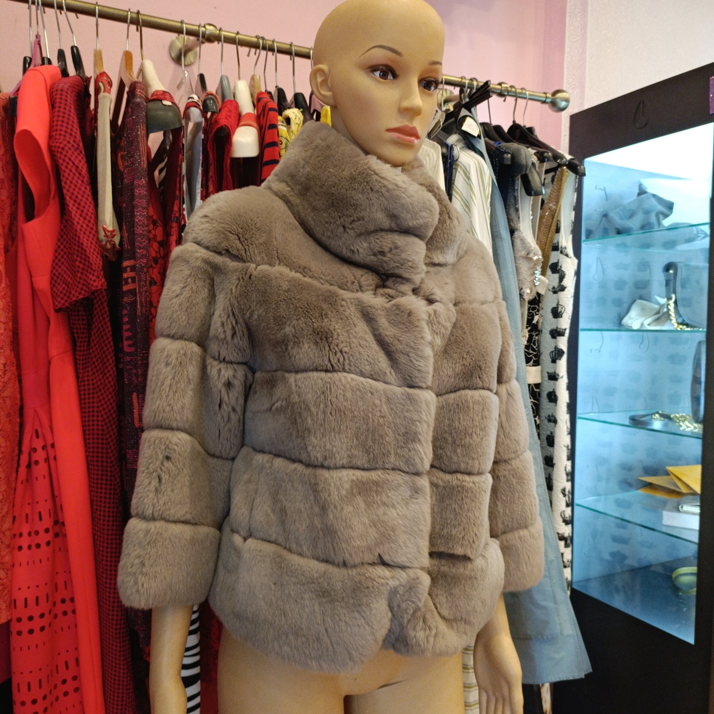 Pelliccia Lapin tg 42 S.W.O.R.D