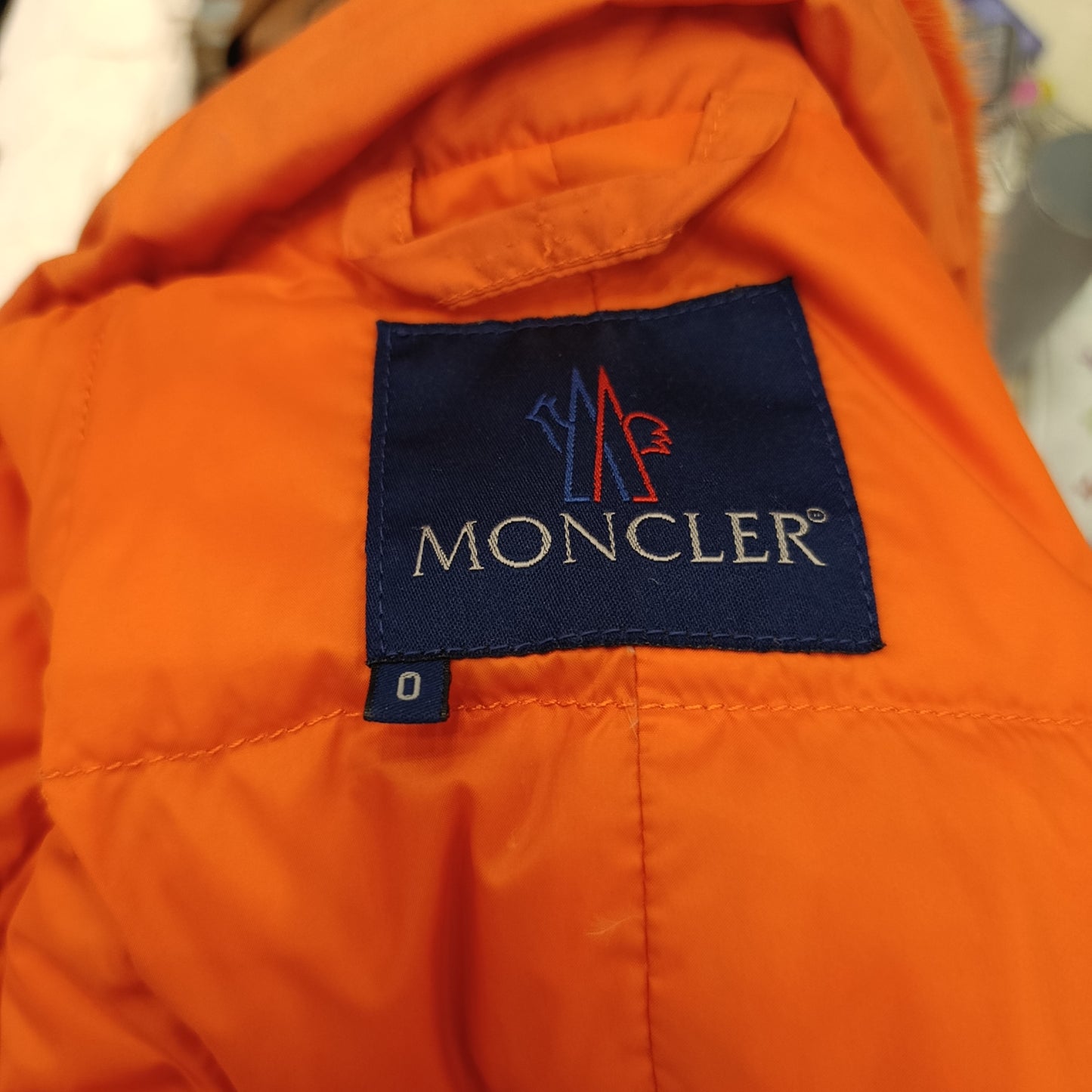 Moncler vintage arancio tg 0
