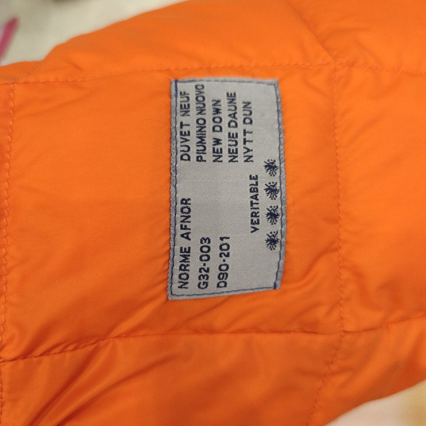 Moncler vintage arancio tg 0