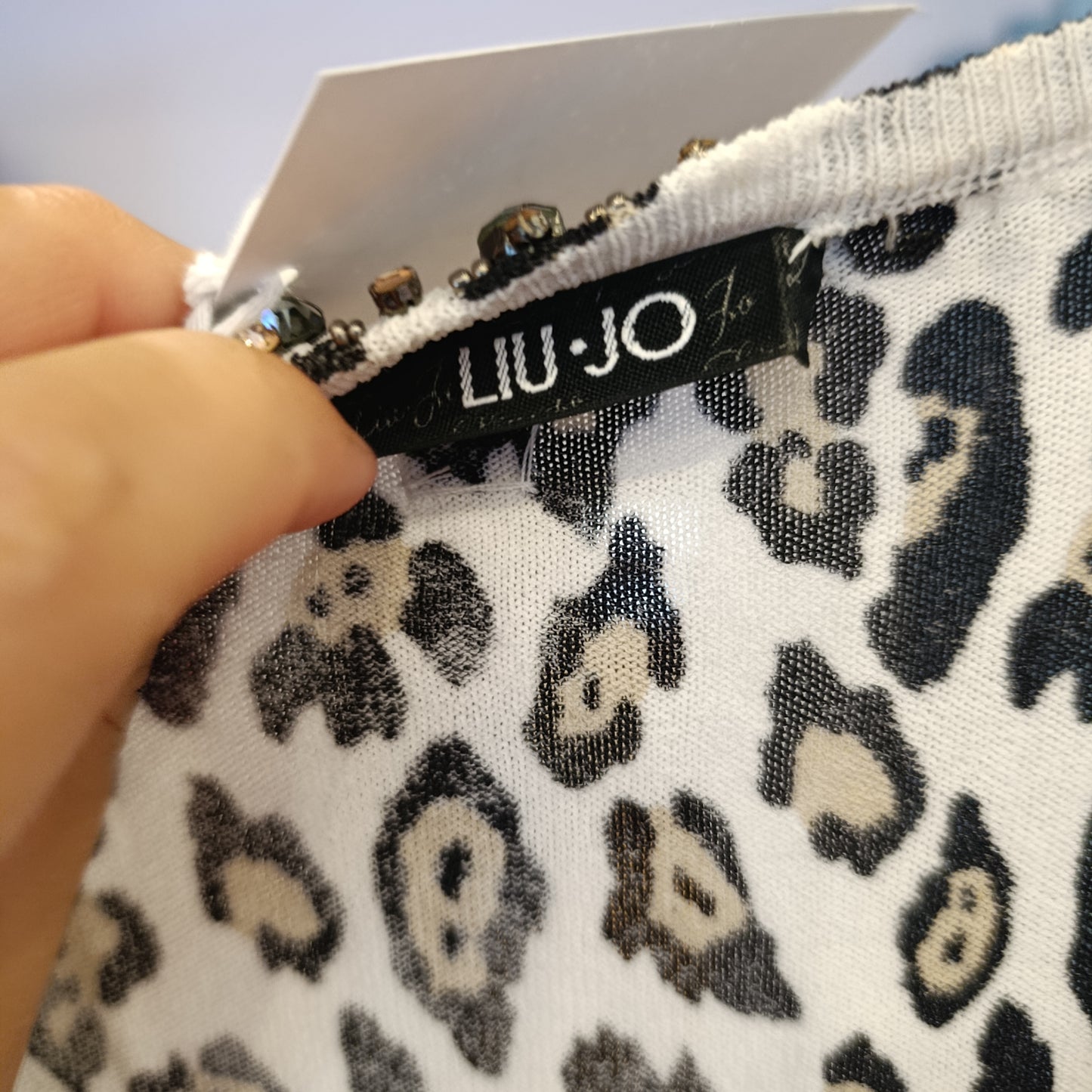 Maglioncino Liu Jo leopardato tg 44