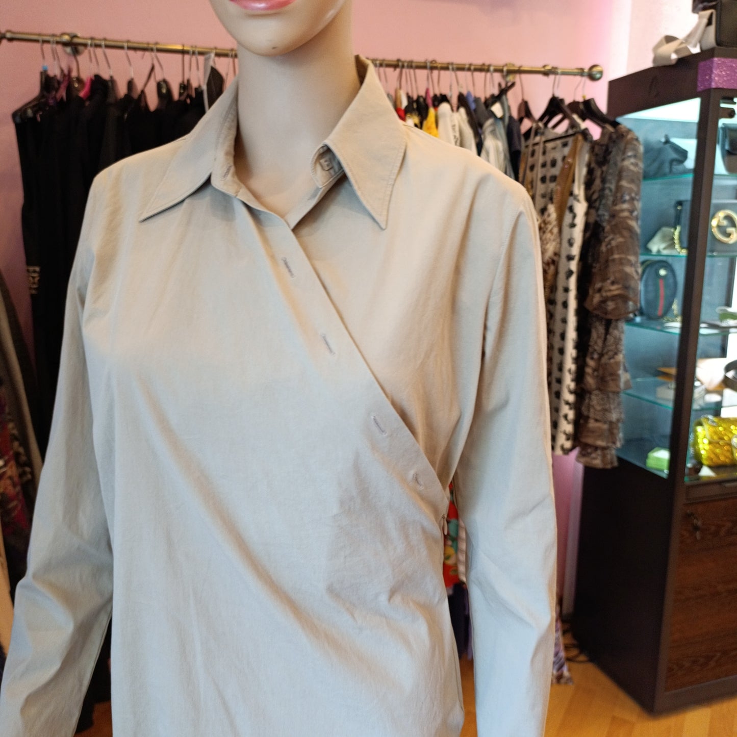Camicia MaxMara beige tg 42