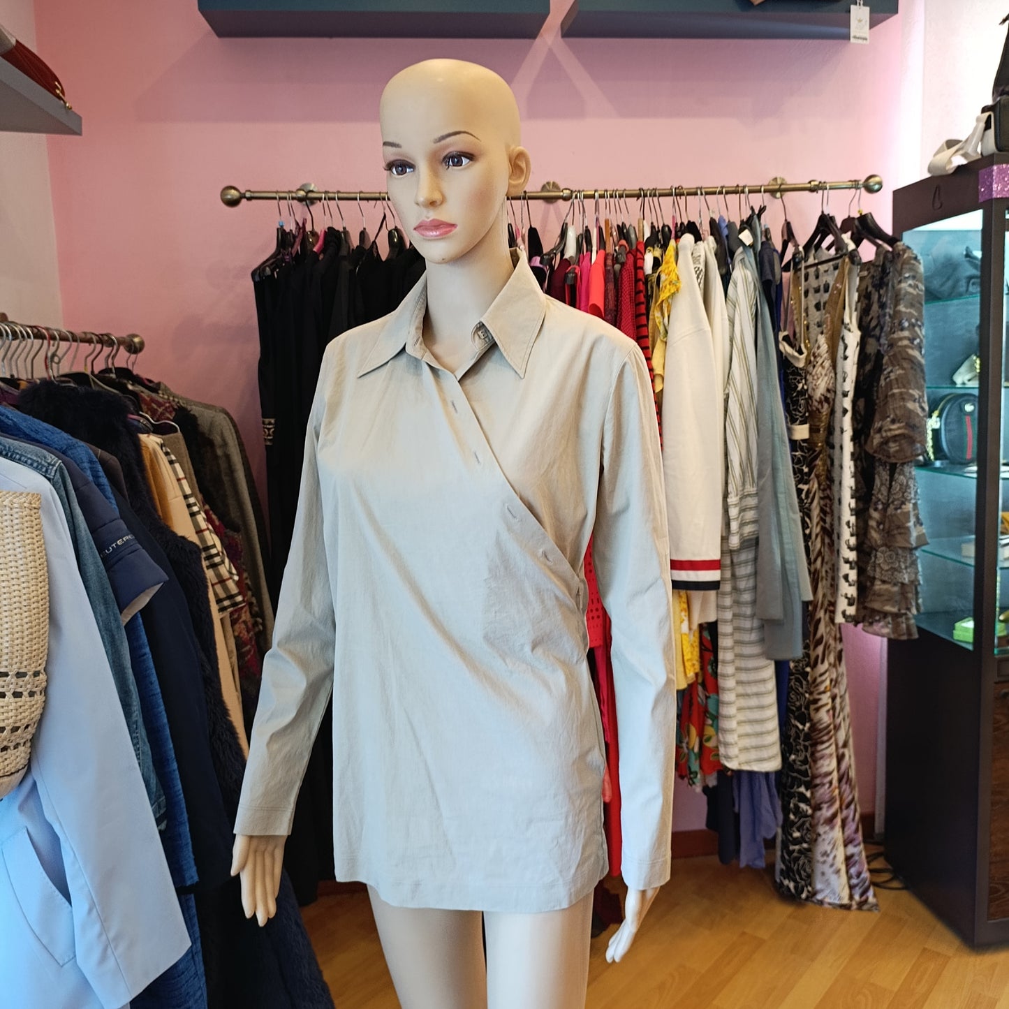 Camicia MaxMara beige tg 42