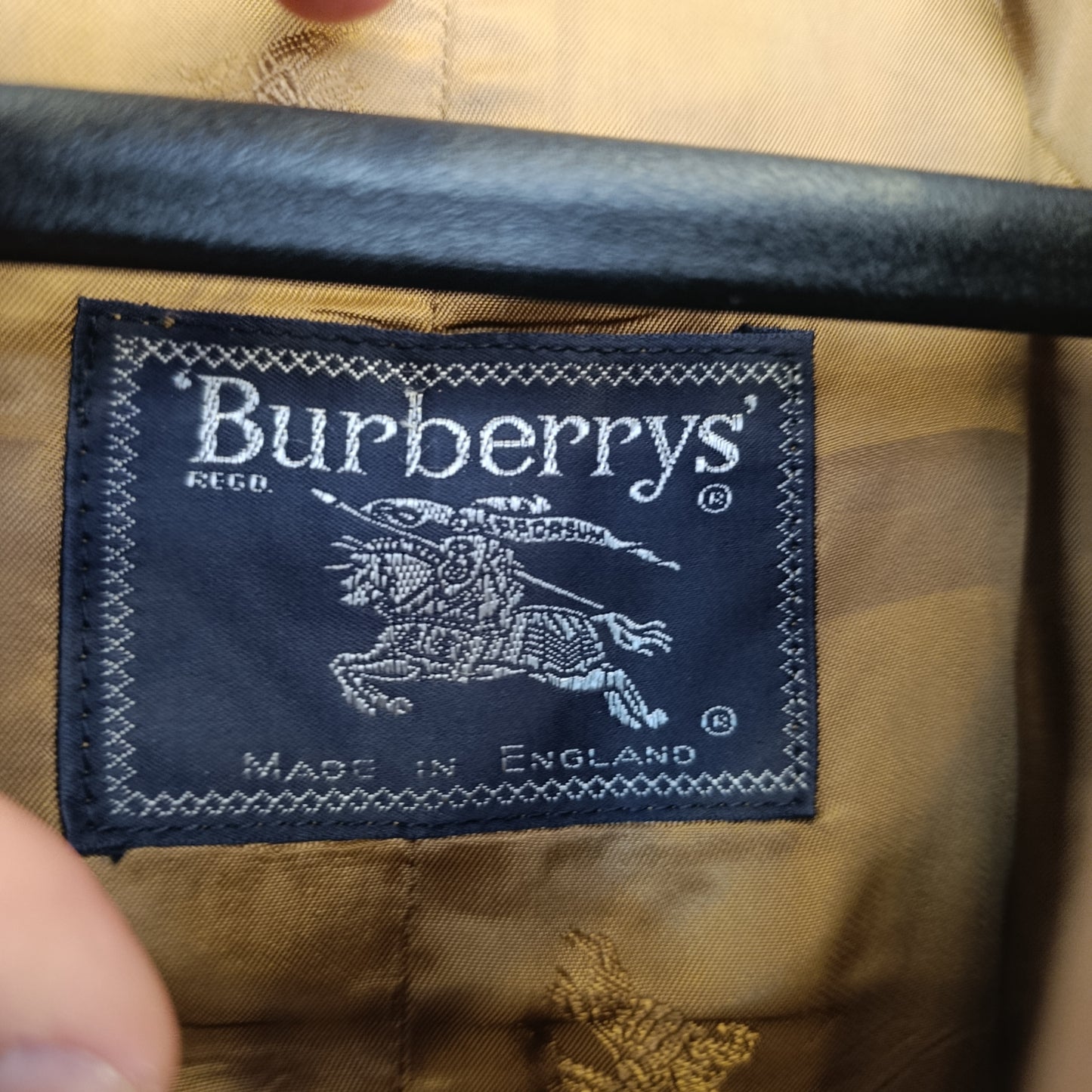 Cappotto Burberry cammello tg S abbondante