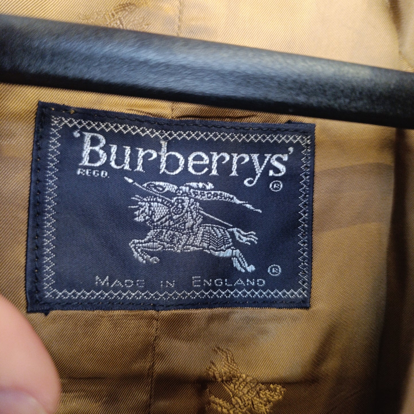 Cappotto Burberry cammello tg S abbondante
