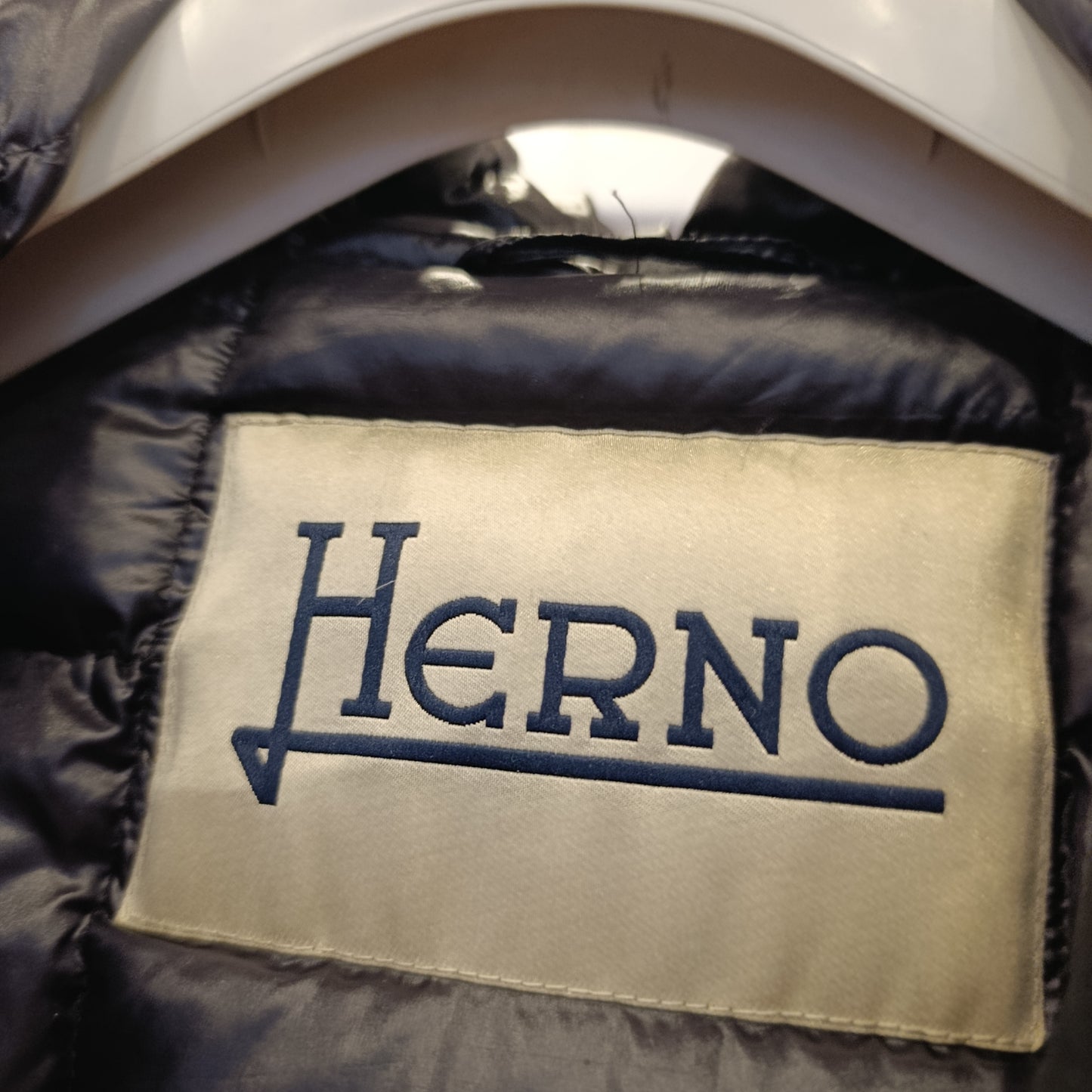 Piumino Herno con inserto pelo tg 42