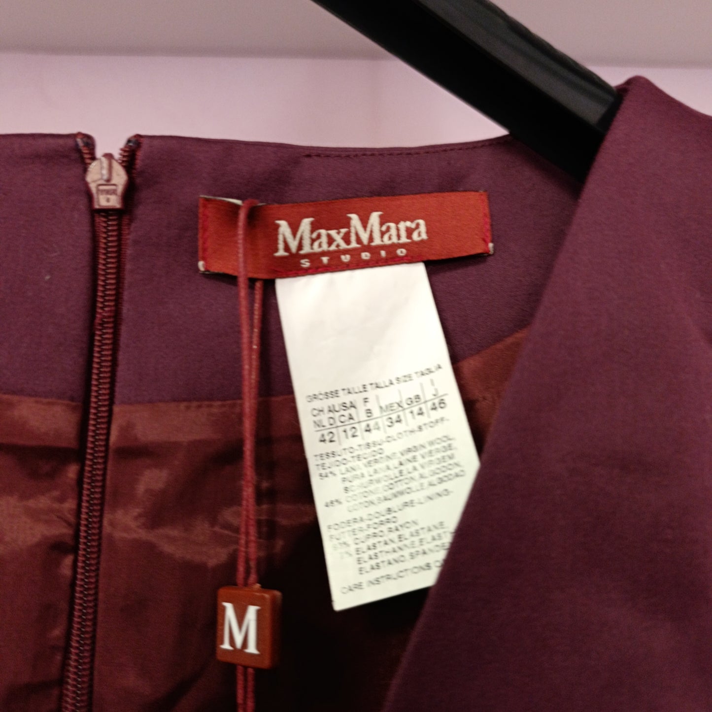 Abito tubino MaxMara nuovo tg 46