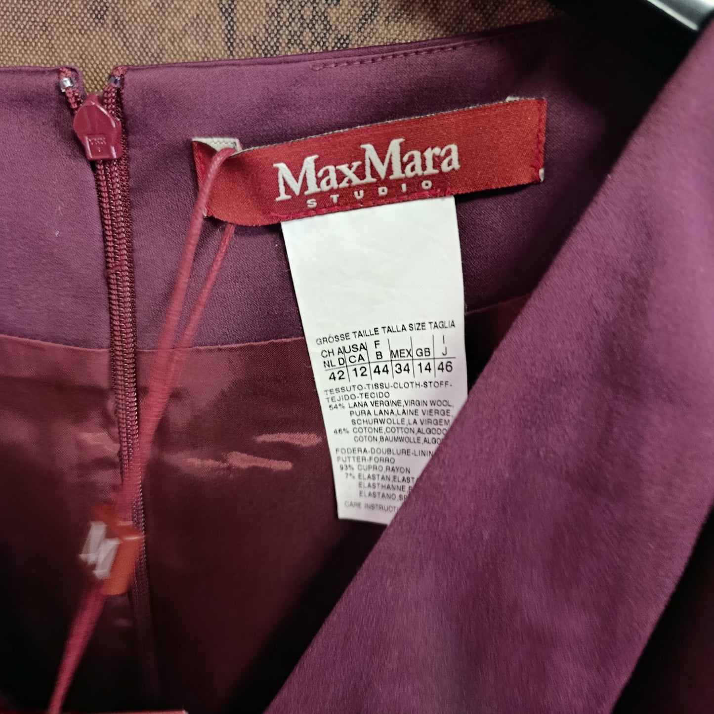 Abito tubino MaxMara nuovo tg 46