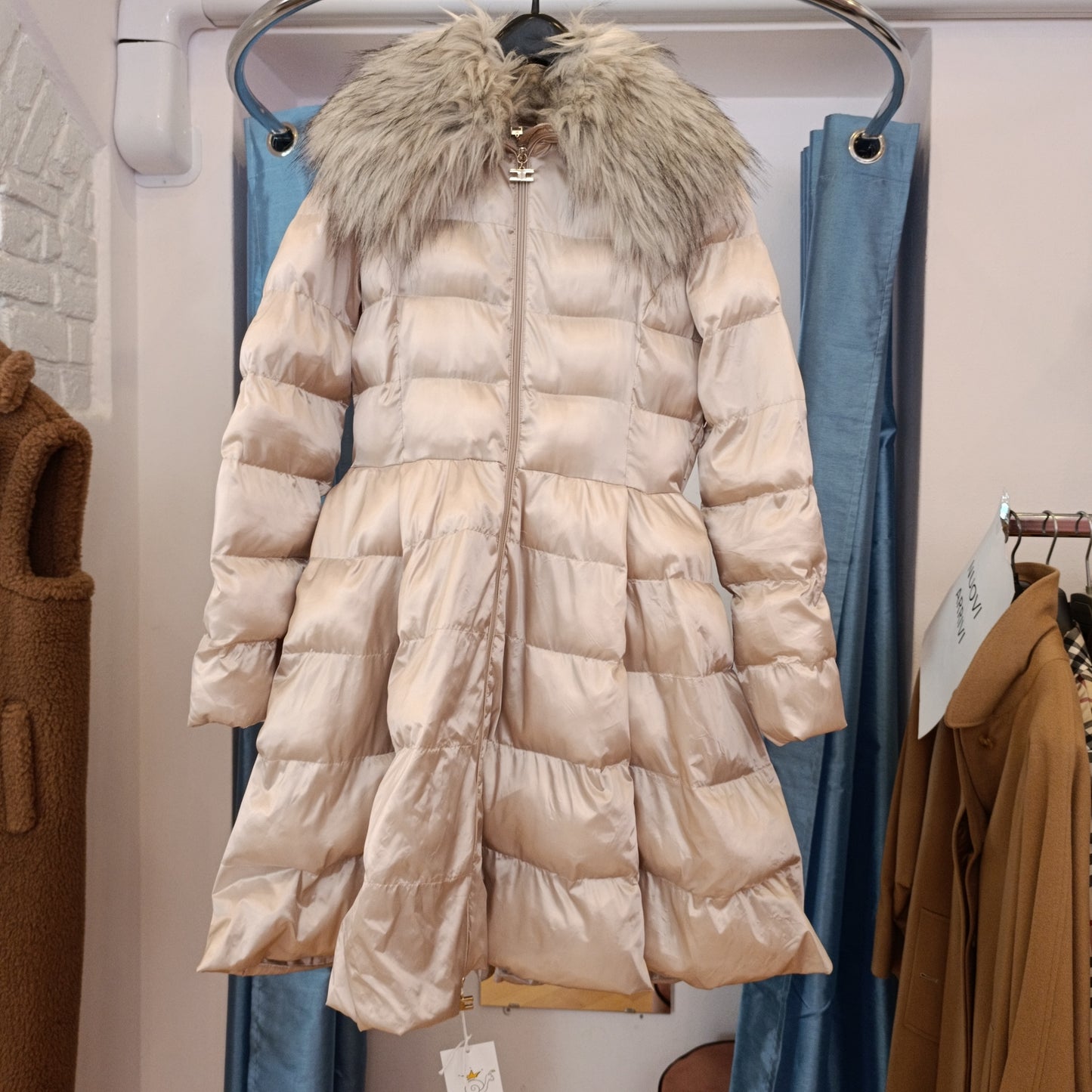 Piumino Elisabetta Franchi ampio tg 44 leggermente ridotta