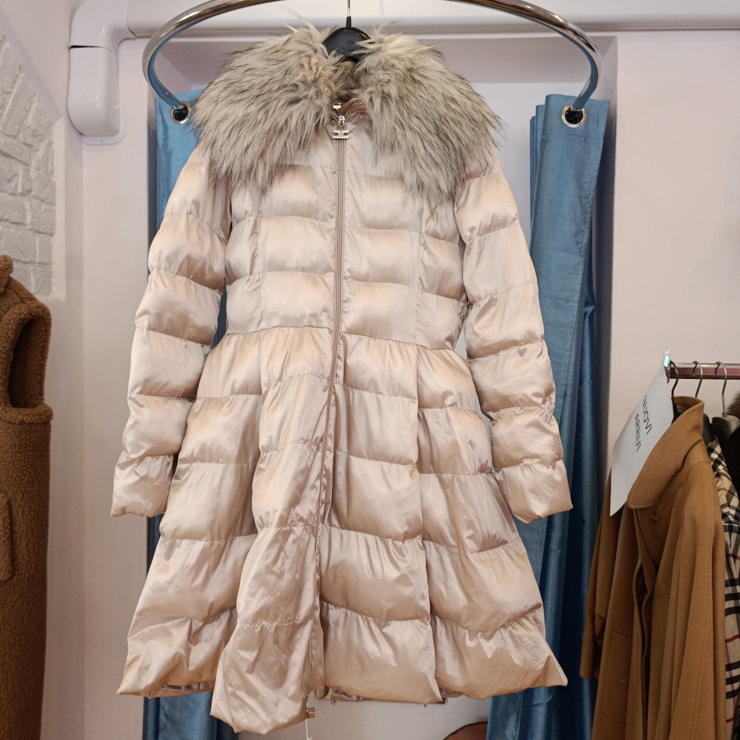 Piumino Elisabetta Franchi ampio tg 44 leggermente ridotta