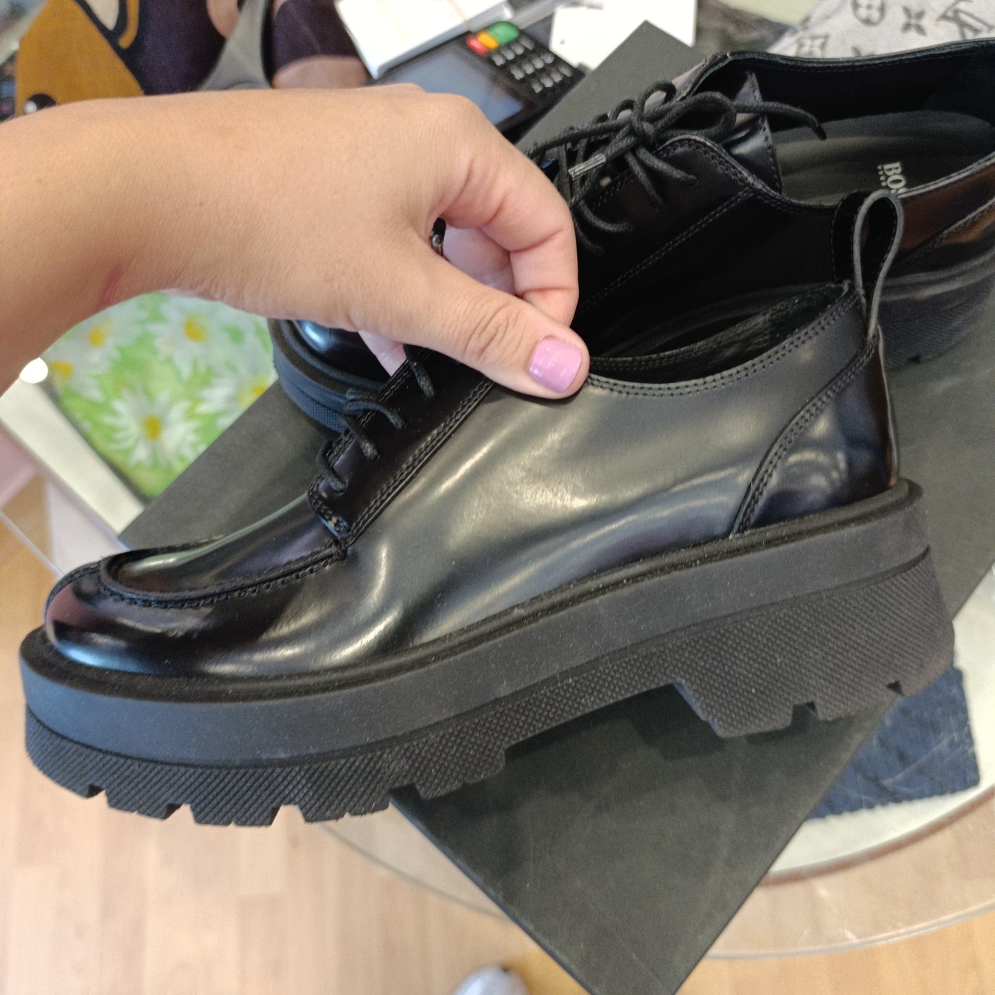 Scarpe pelle n*38 Hugo Boss