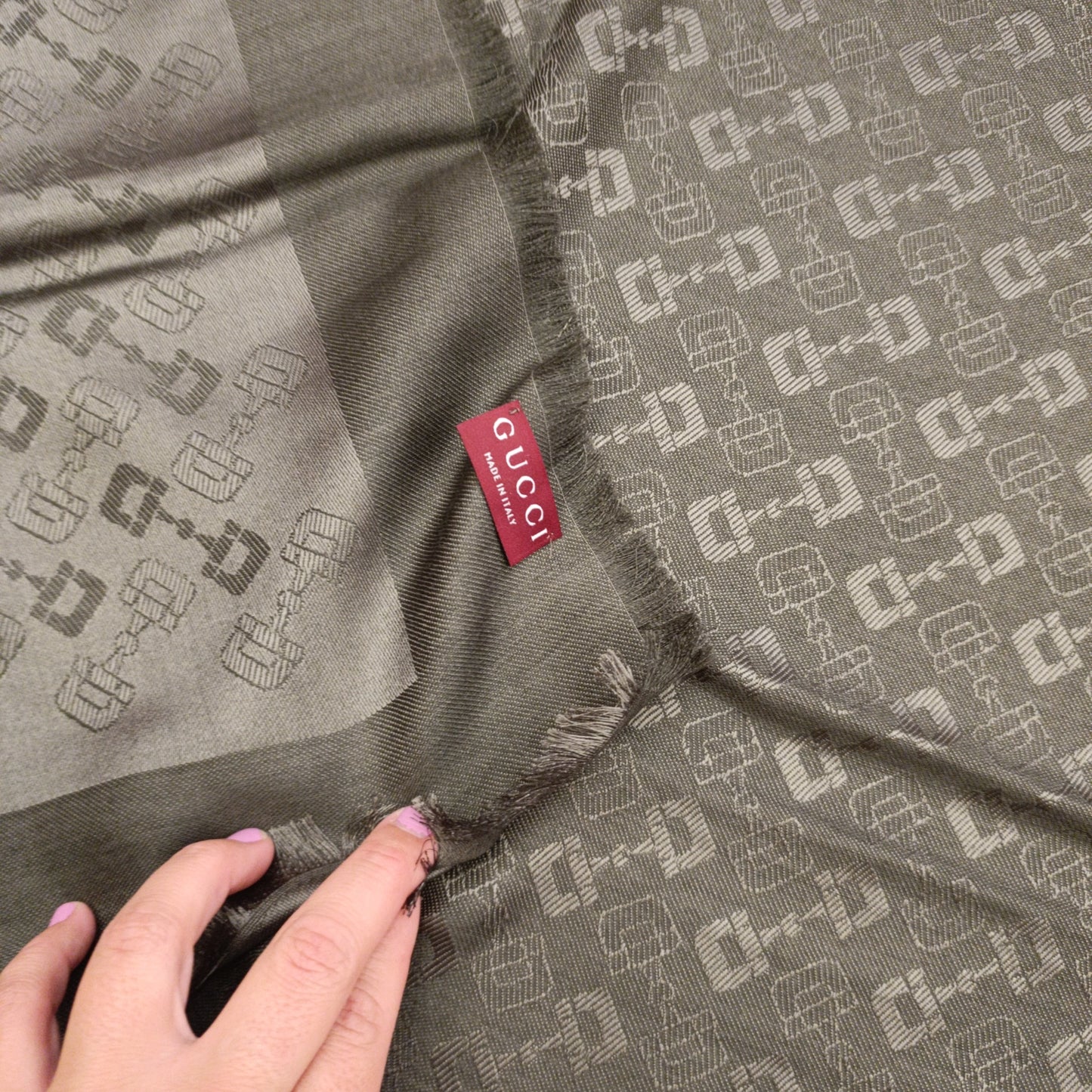 Scialle Gucci verde