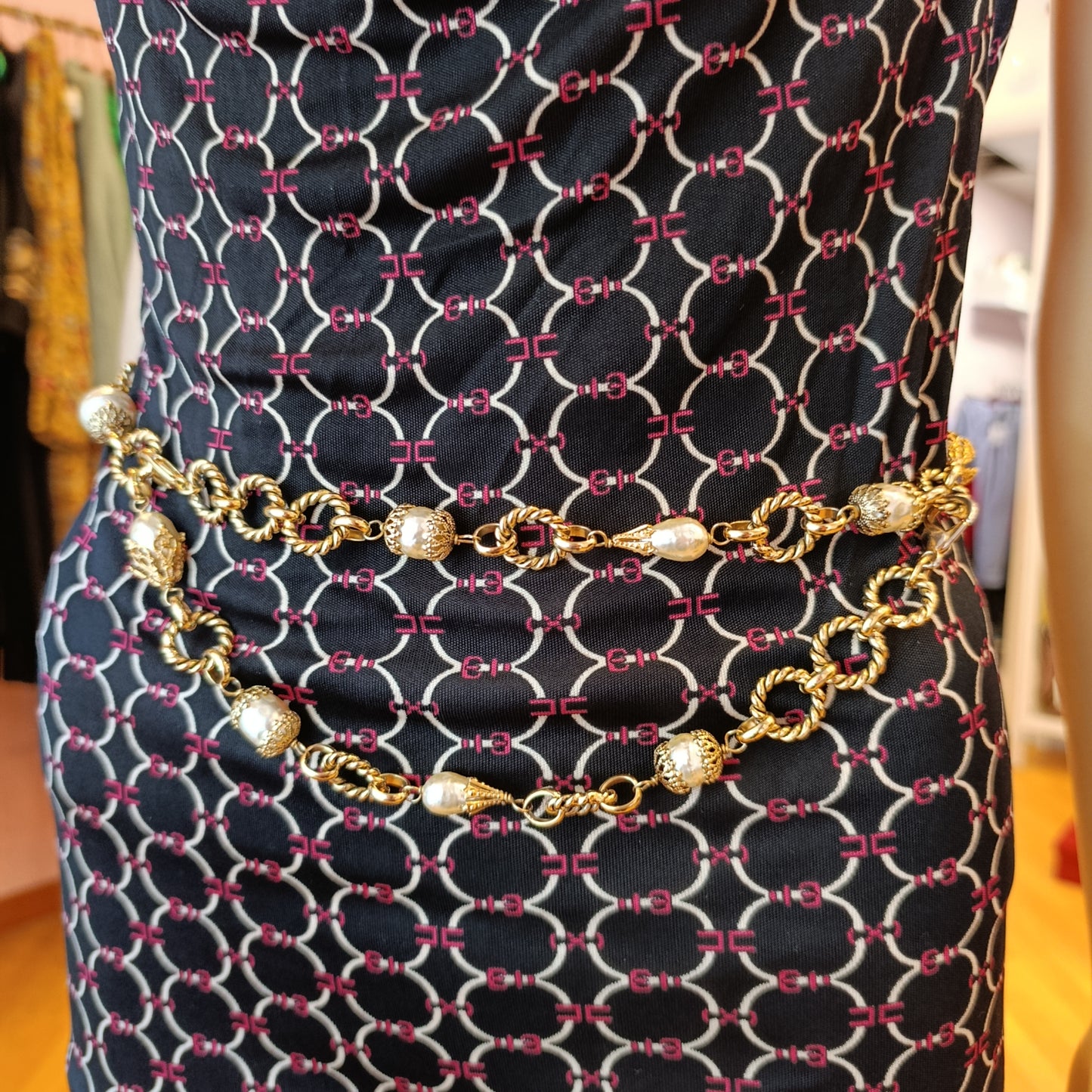 Cintura vintage perle