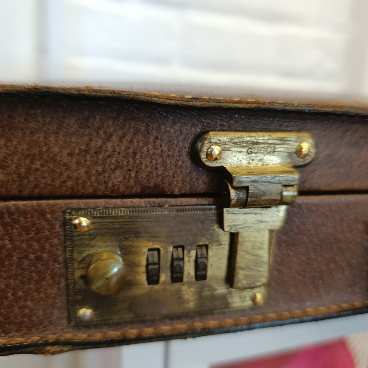 Valigia Gucci vintage 24h