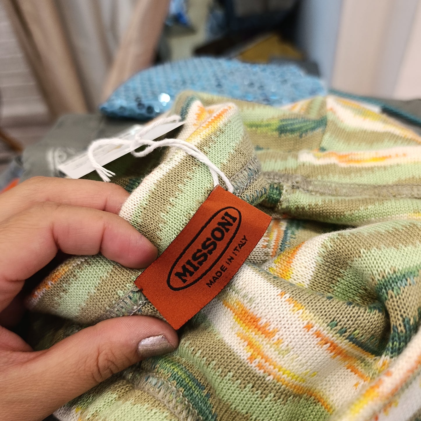Gonna Missoni verde tg M/L