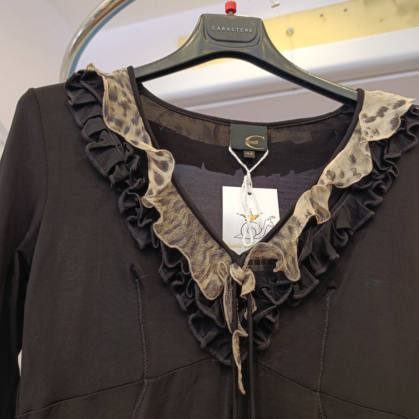 Blusa Roberto Cavalli dett leopardato tg 44