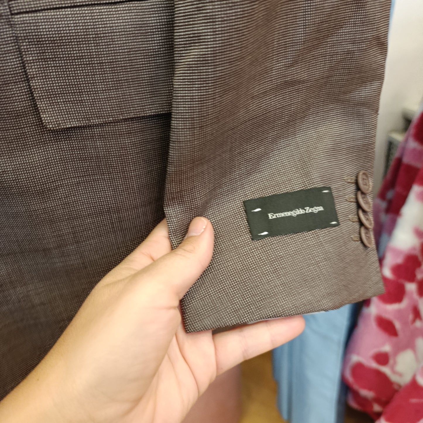 Giacca Ermenegildo Zegna maschile nuova tg 59