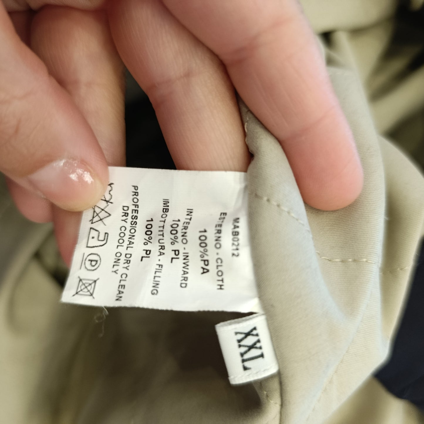 Giaccone Loro Piana tg XXL