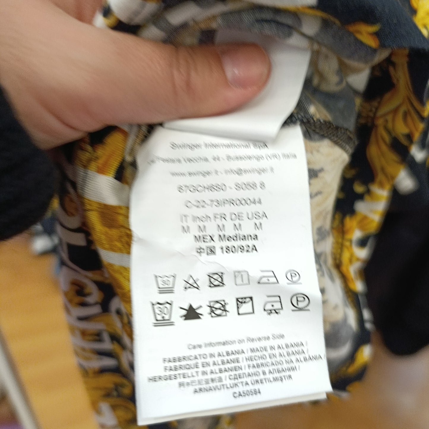 T-shirt maschile Versace Jeans C tg M