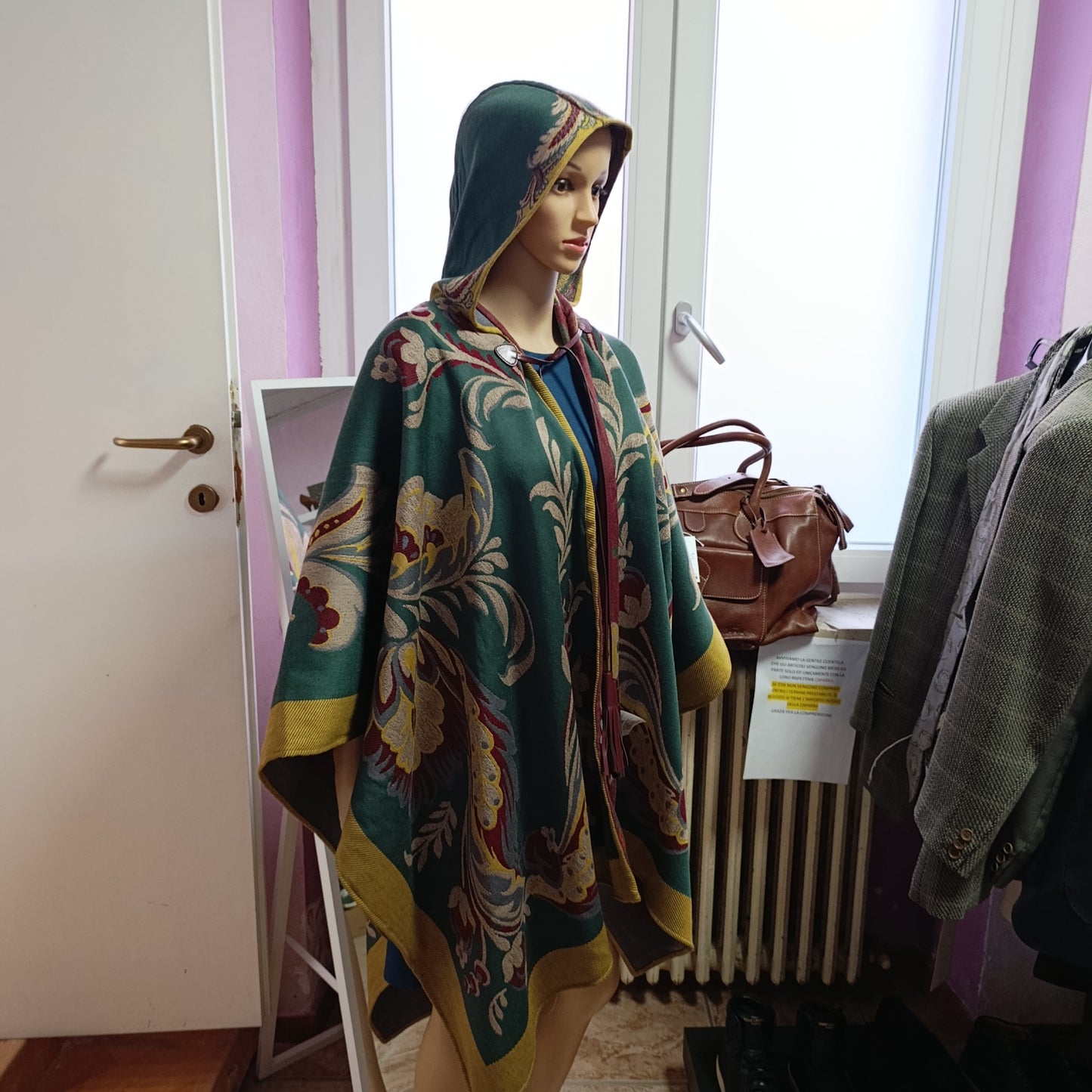 Cappa Etro nuovo con cartellino