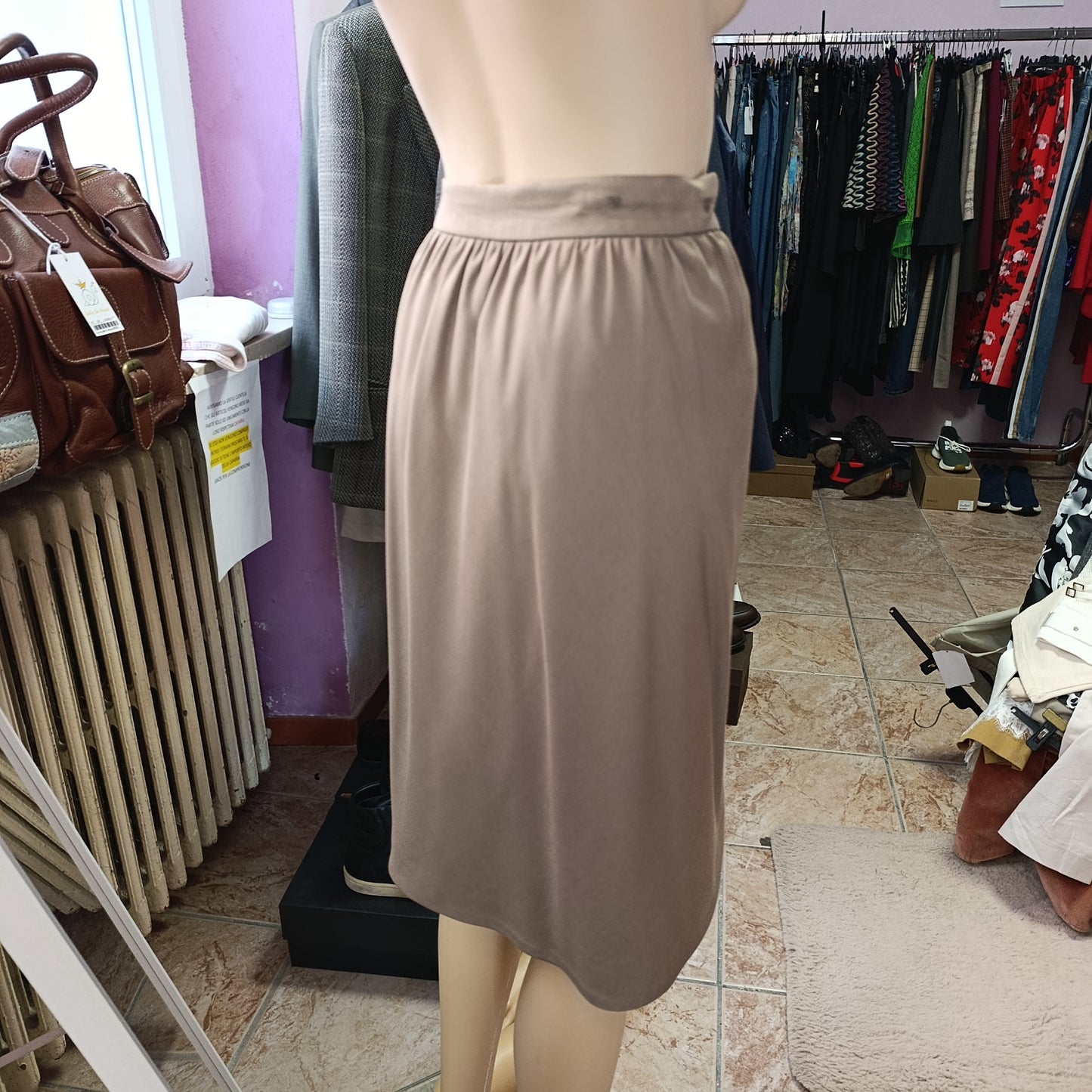 Gonna Giorgio Armani beige tg 38