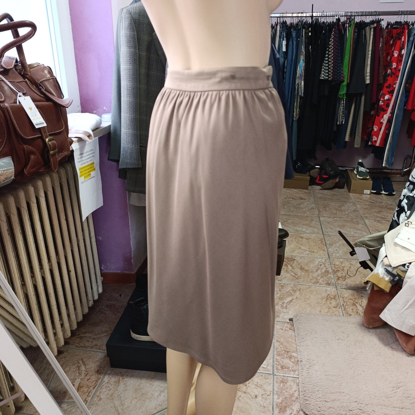 Gonna Giorgio Armani beige tg 38
