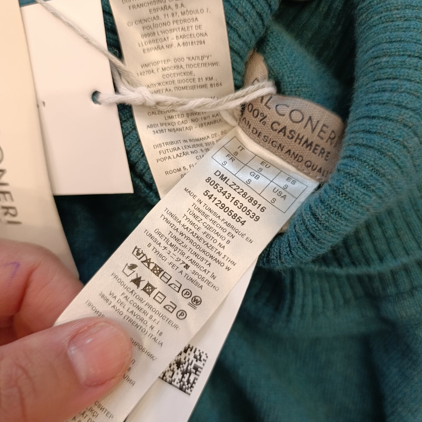 Maglione Falconeri nuovo cashemere tg S abbondante