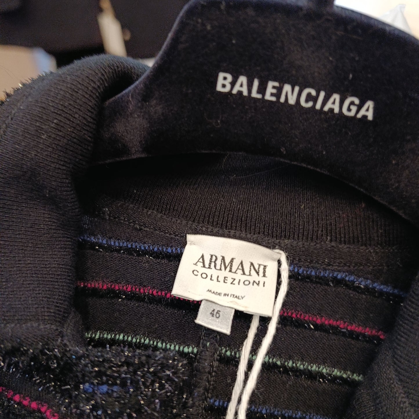 Giacca Armani lame tg 46 leggermente ridotta