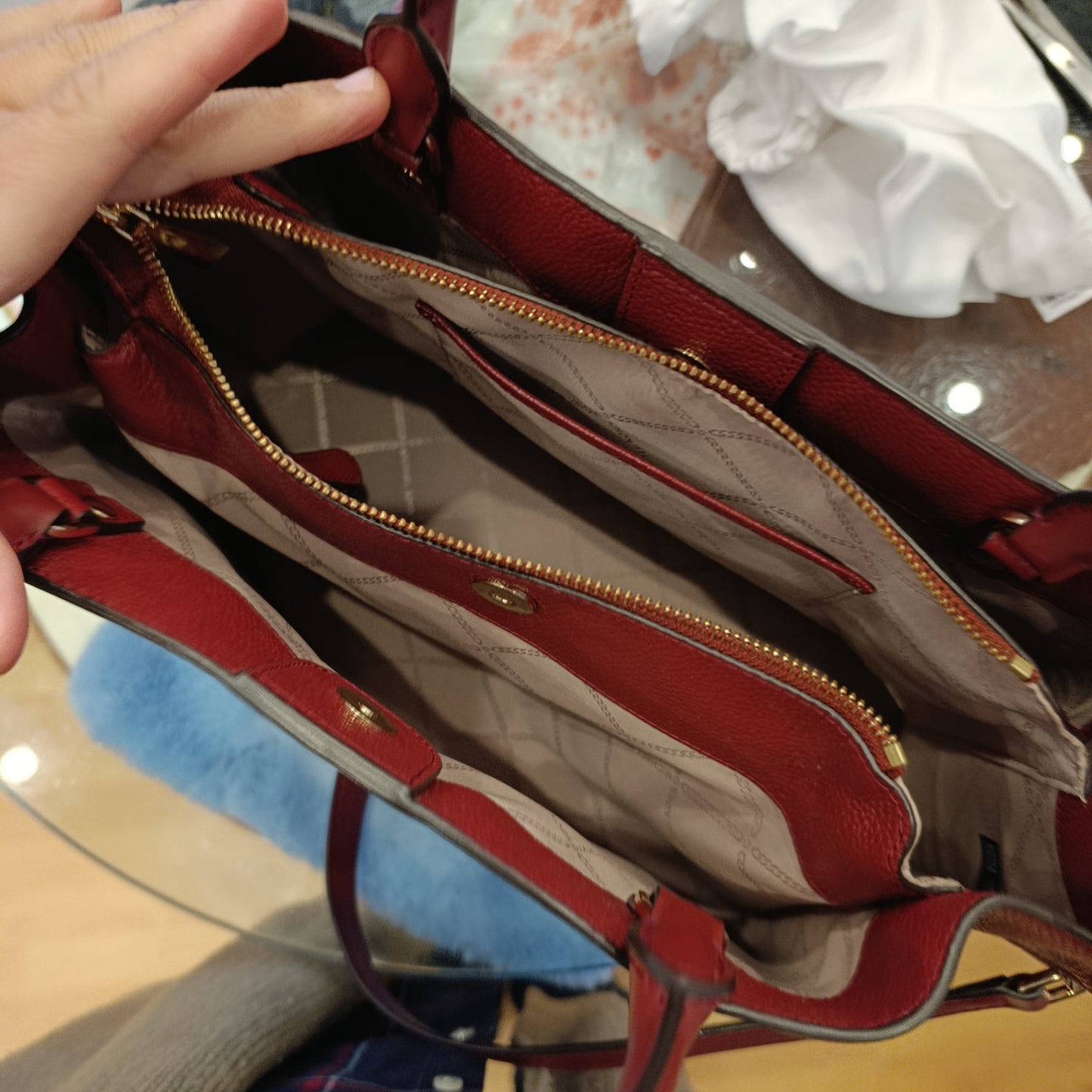 Borsa Michael Kors bordeaux