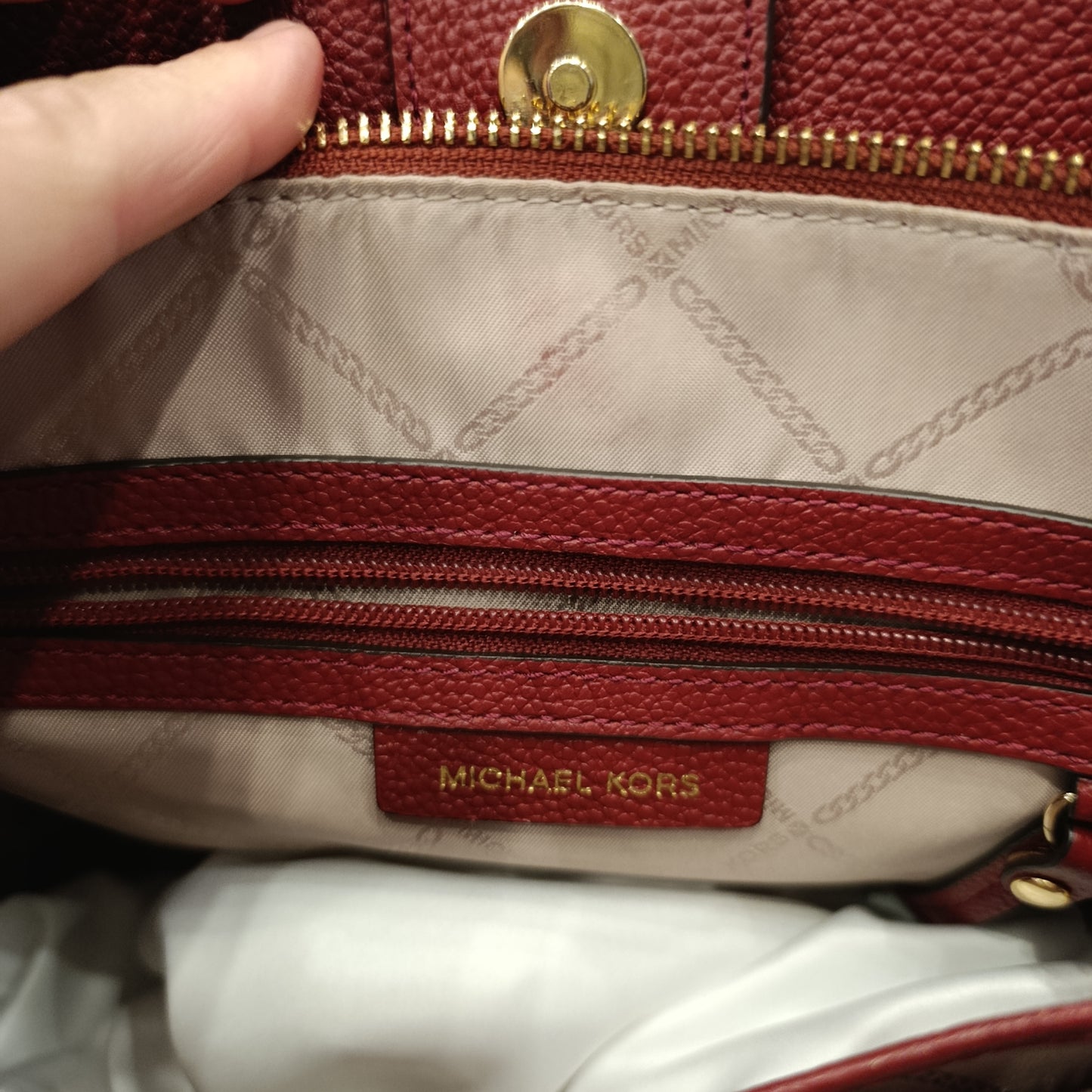 Borsa Michael Kors bordeaux