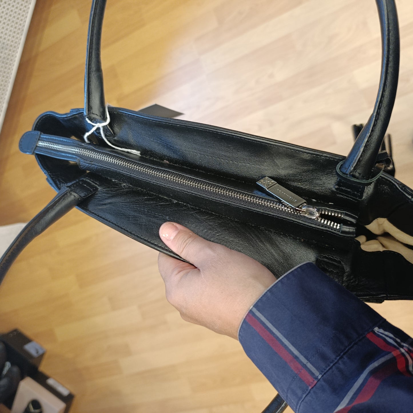 Borsa Coccinelle nera