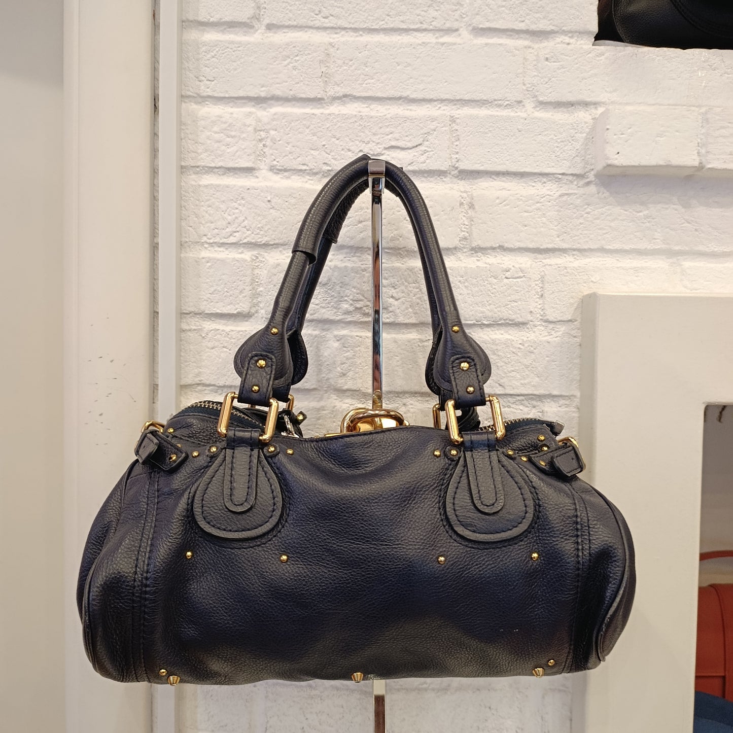 Borsa Chloé paddington bag blu