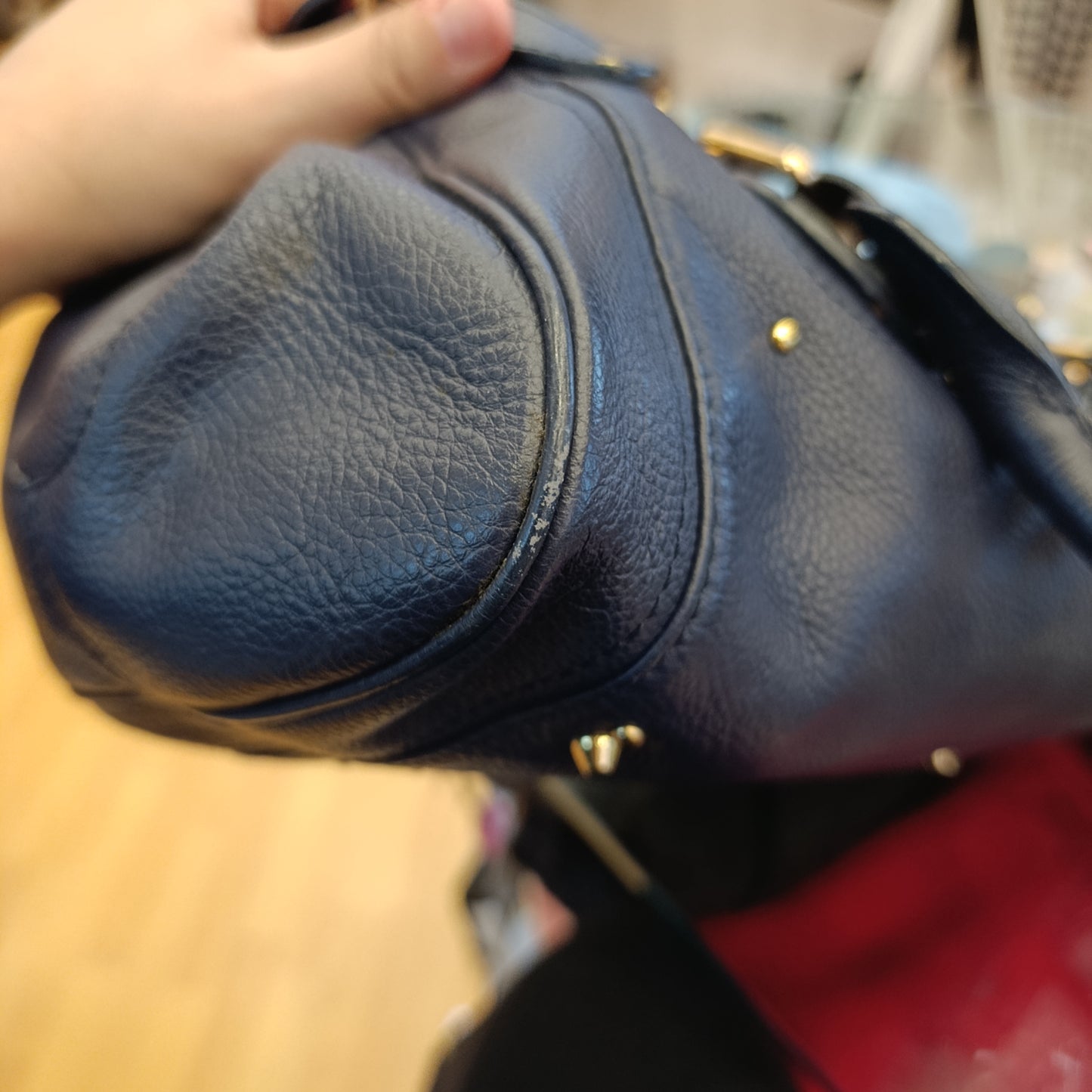 Borsa Chloé paddington bag blu