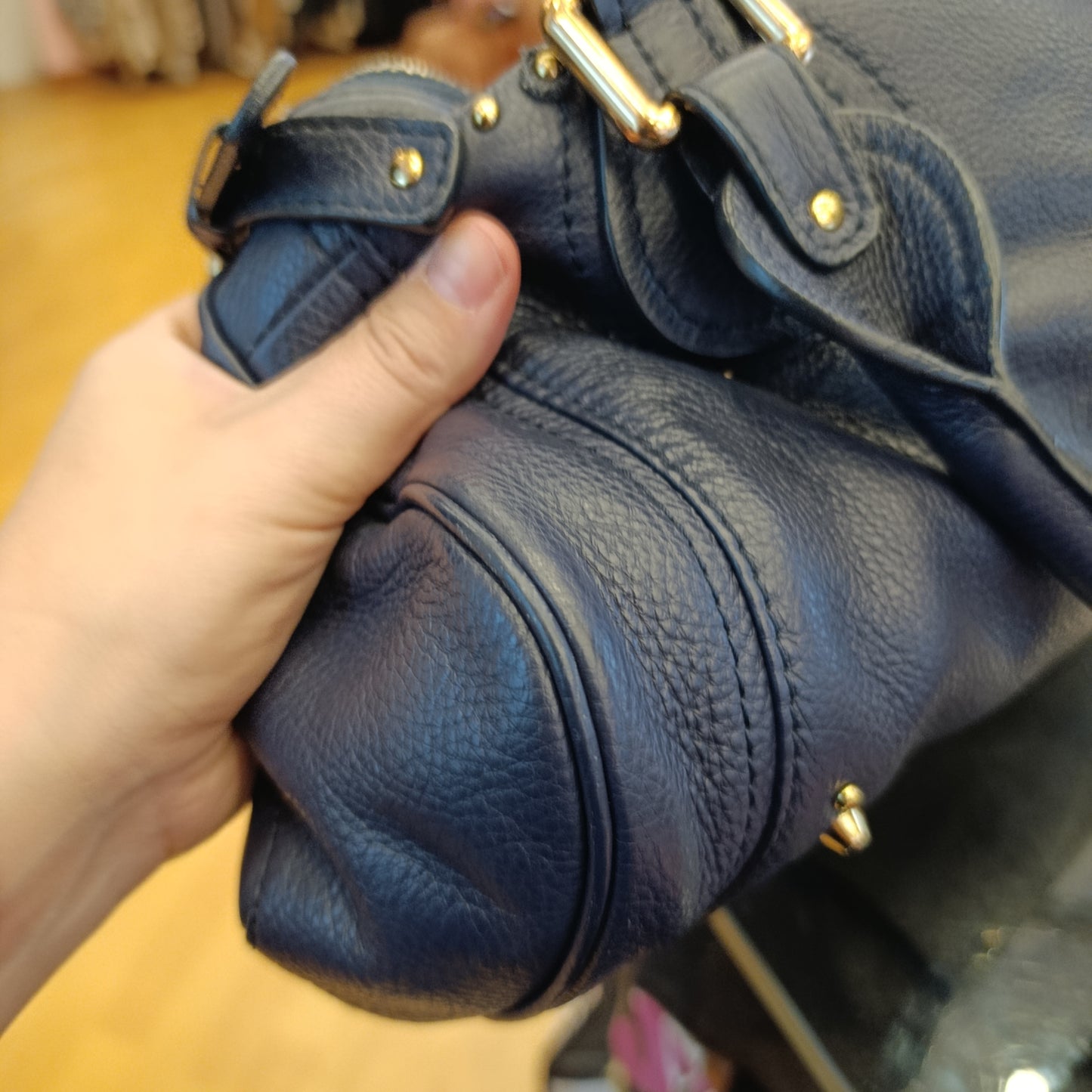 Borsa Chloé paddington bag blu